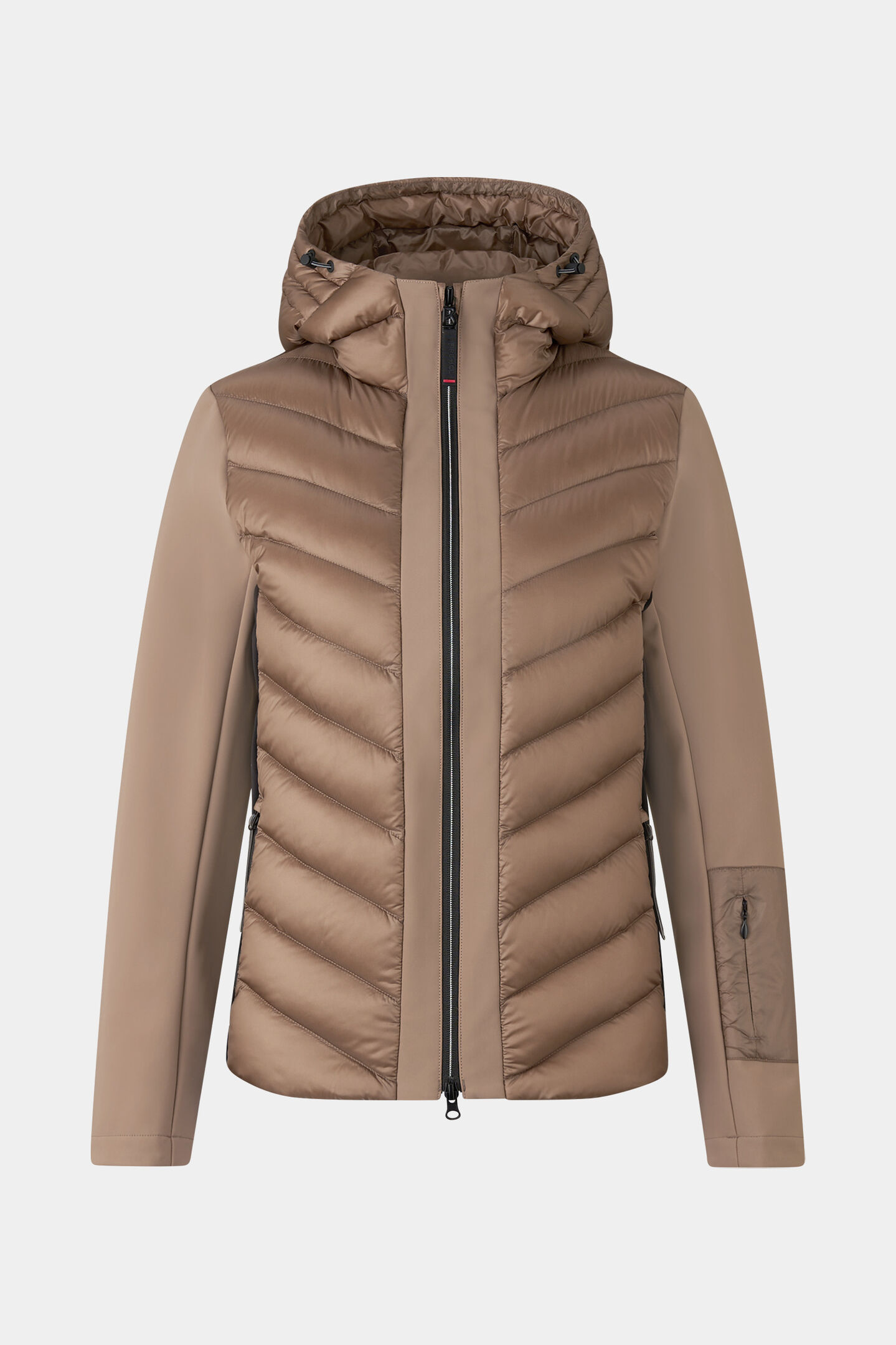 Hybrid-Jacke Joana Karamell