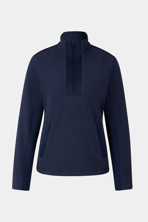 Fleece-Pullover Lilian Dunkelblau