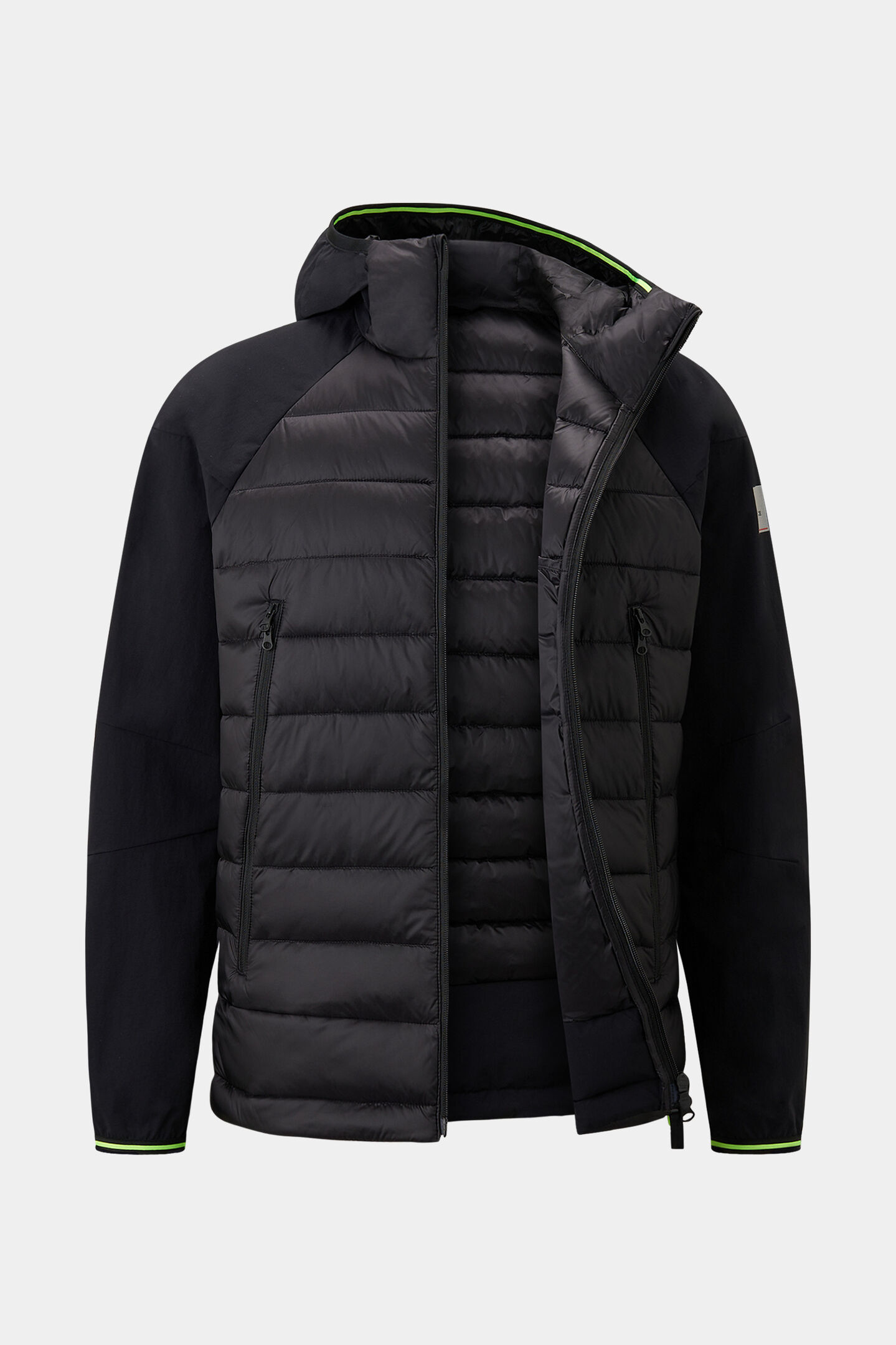 Hybrid-Steppjacke Kegan Schwarz
