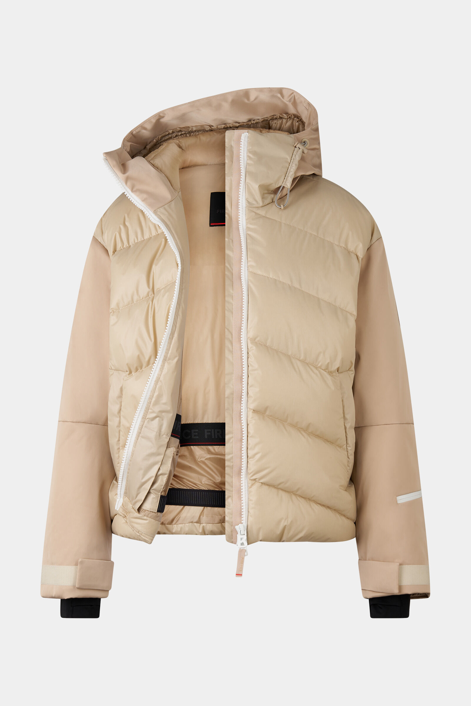 Veste matelass&eacute;e de ski Talina Beige