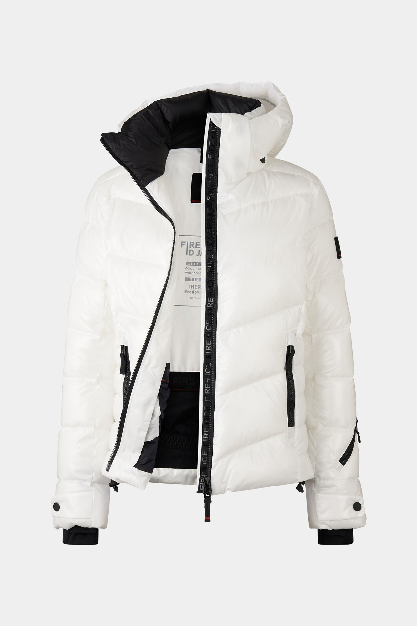 Saelly quilted jacket White