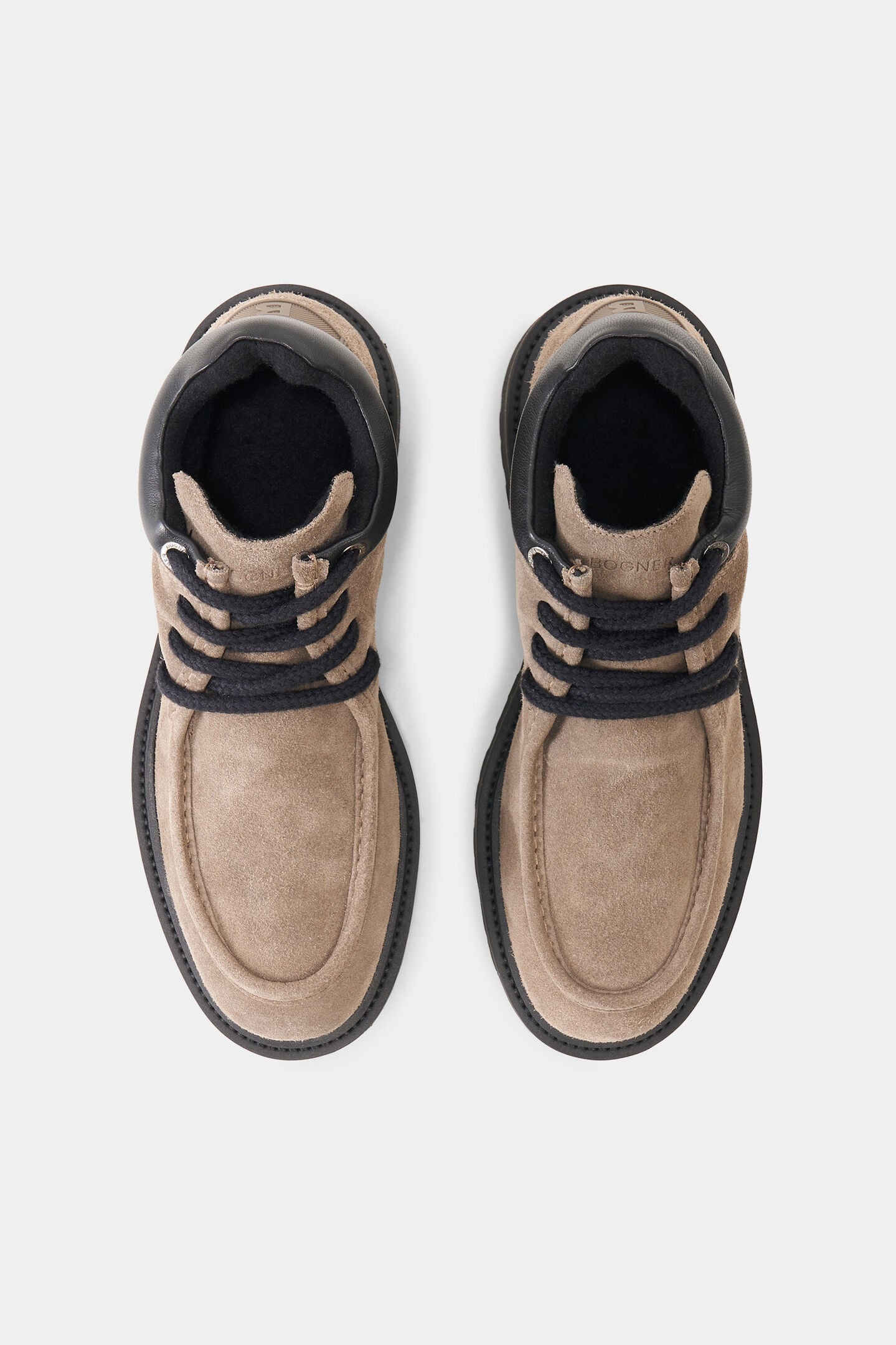 Schn&uuml;rboots Seoul Taupe