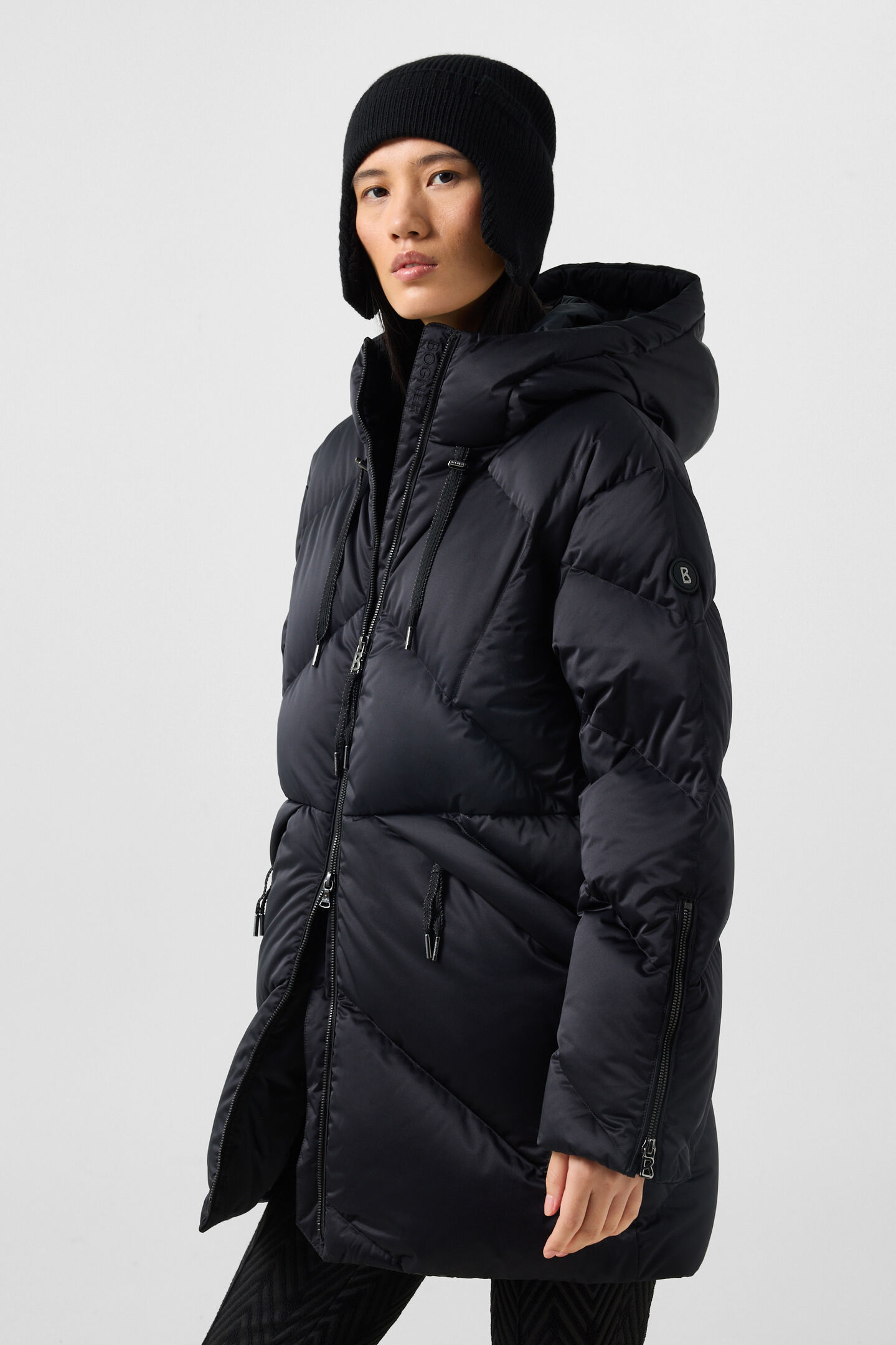 Glenda Down Parka Black