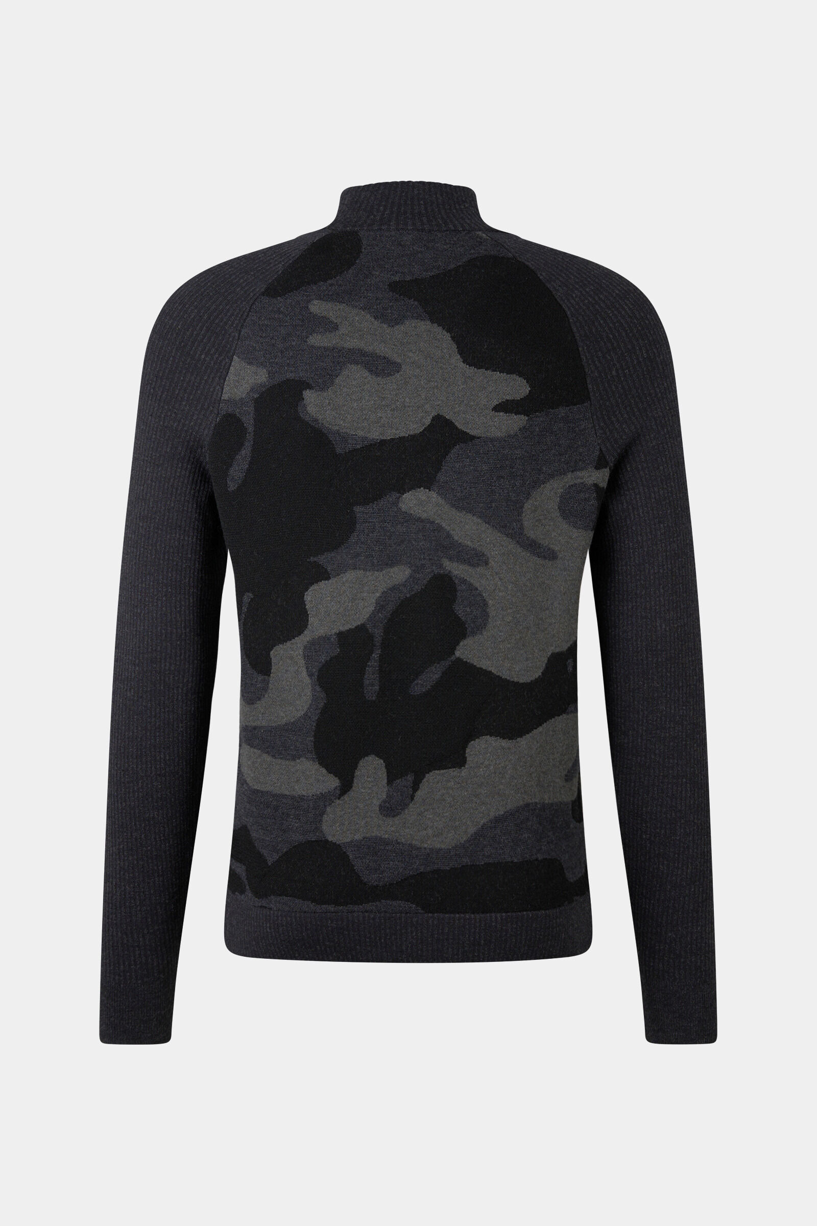 Knitted Troyer Reso Anthracite/black