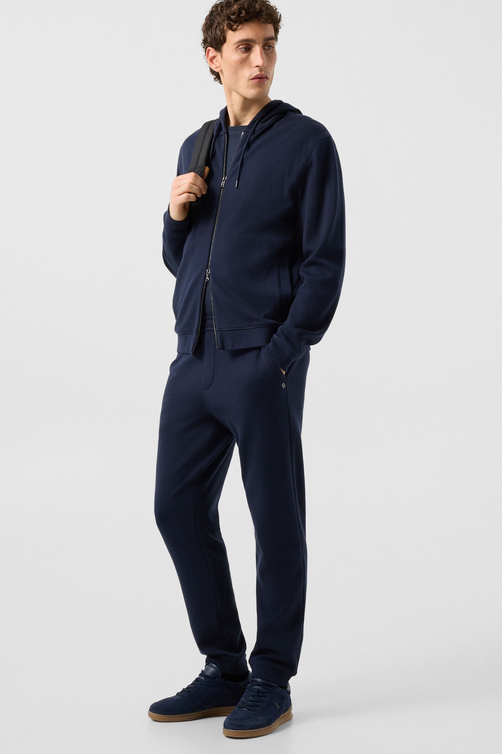 Knit jacket Laros Navy blue