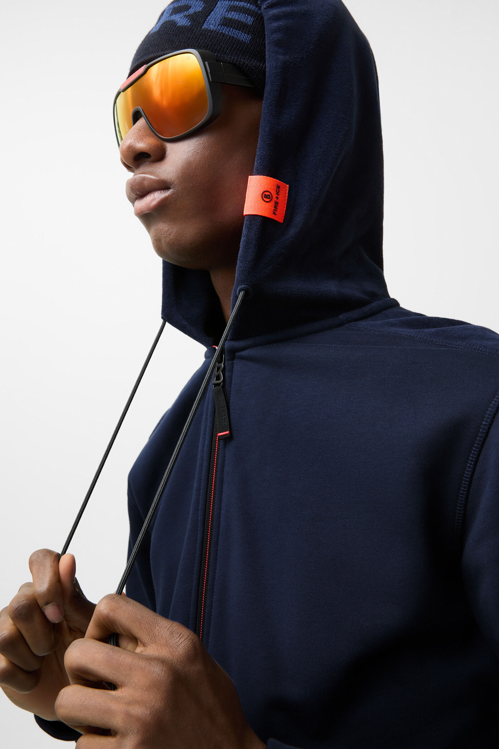 Sweatjacke Kano Navy-Blau