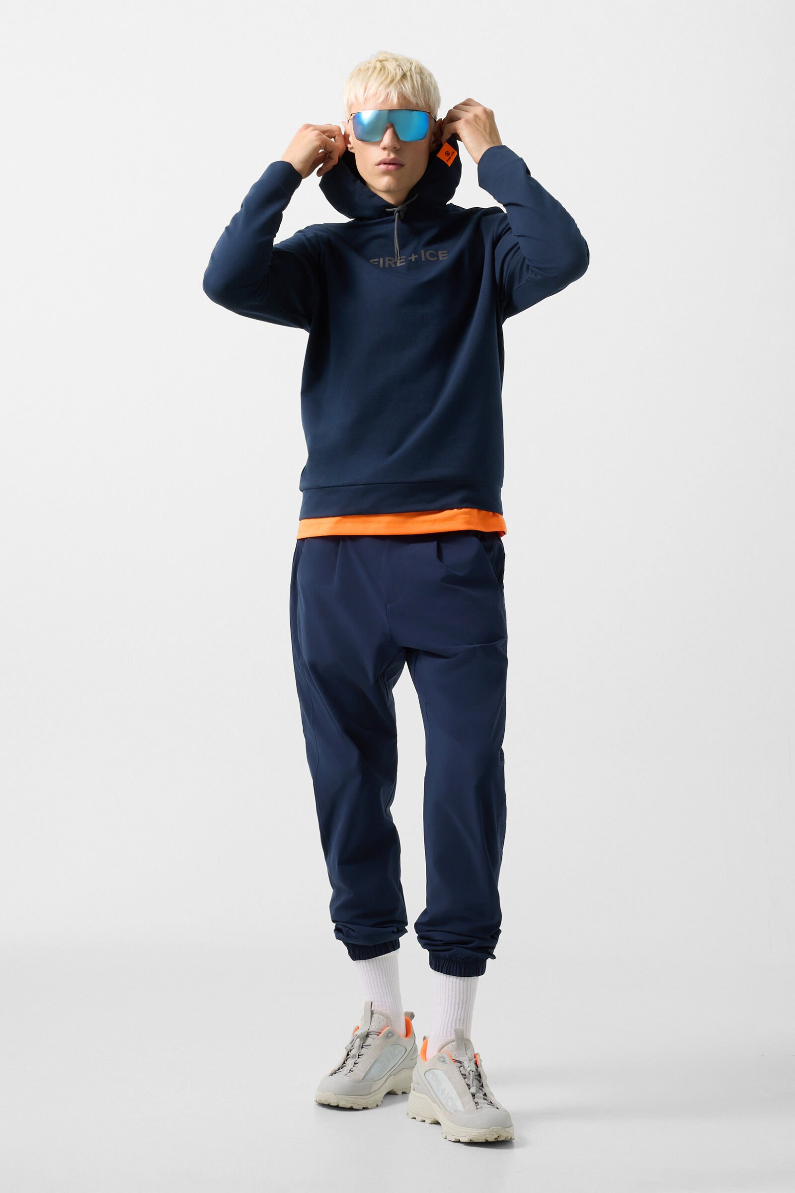 Hoodie Cadell Dunkelblau