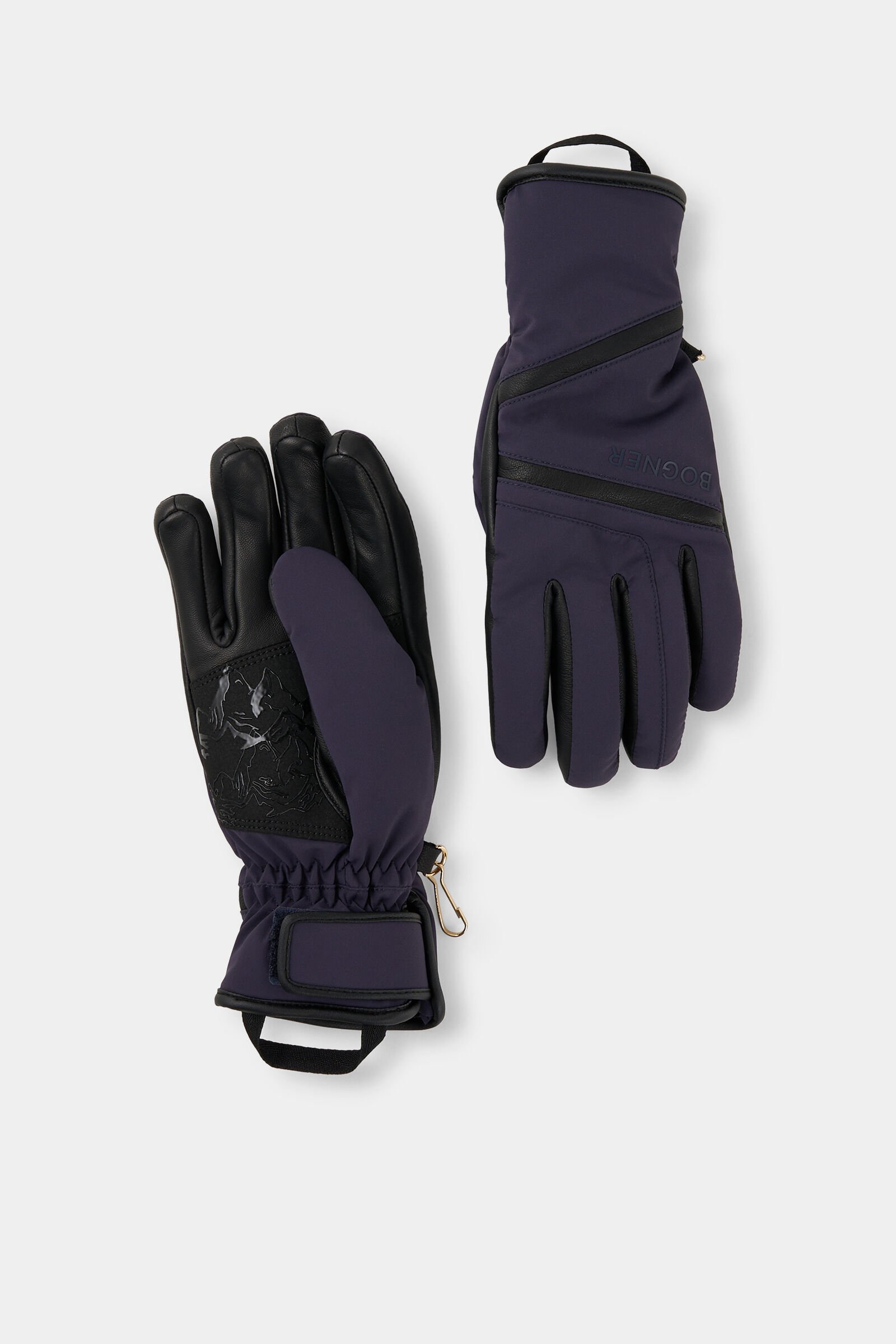 Handschuhe Hilla Navy-Blau/Schwarz
