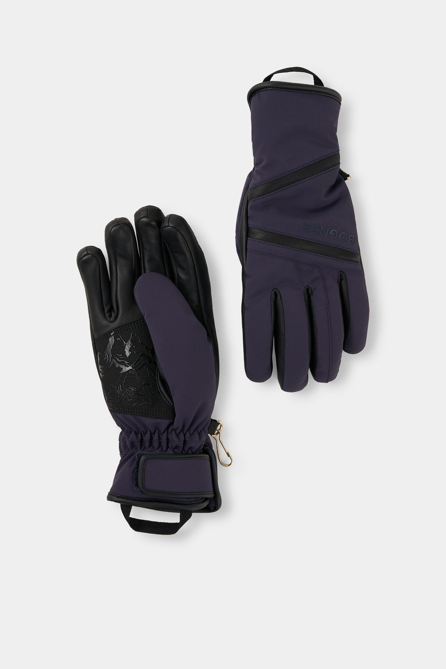 Handschuhe Hilla Navy-Blau/Schwarz