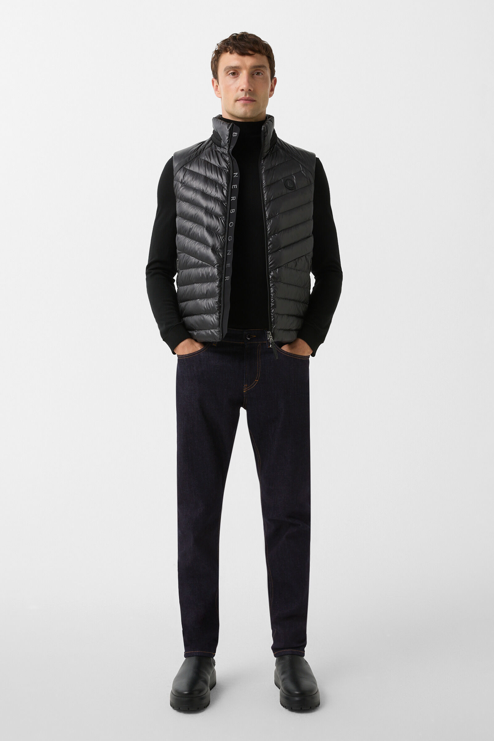 Jeans Prime Fit Rob Bleu denim fonc&eacute;