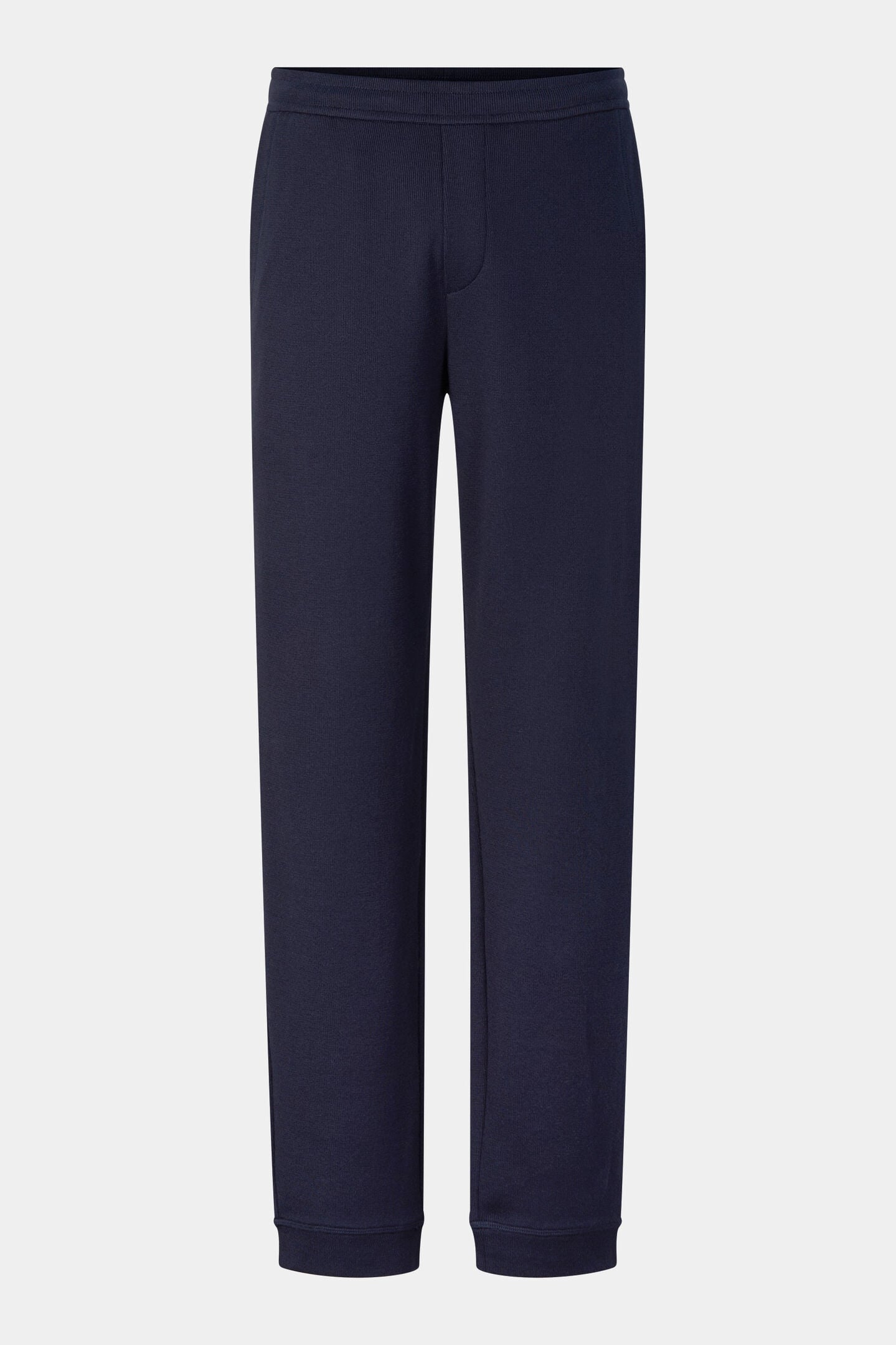 Lars knitted trousers Navy blue