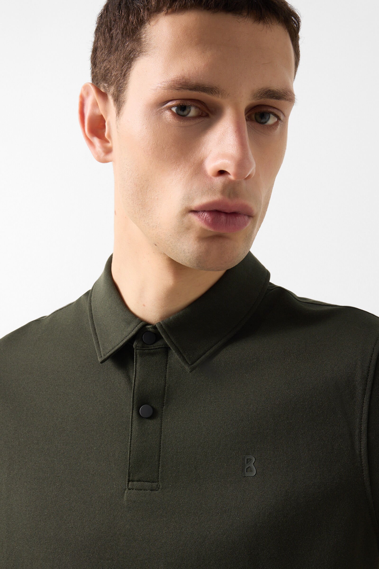 Polo-Shirt Timo Oliv-Gr&uuml;n