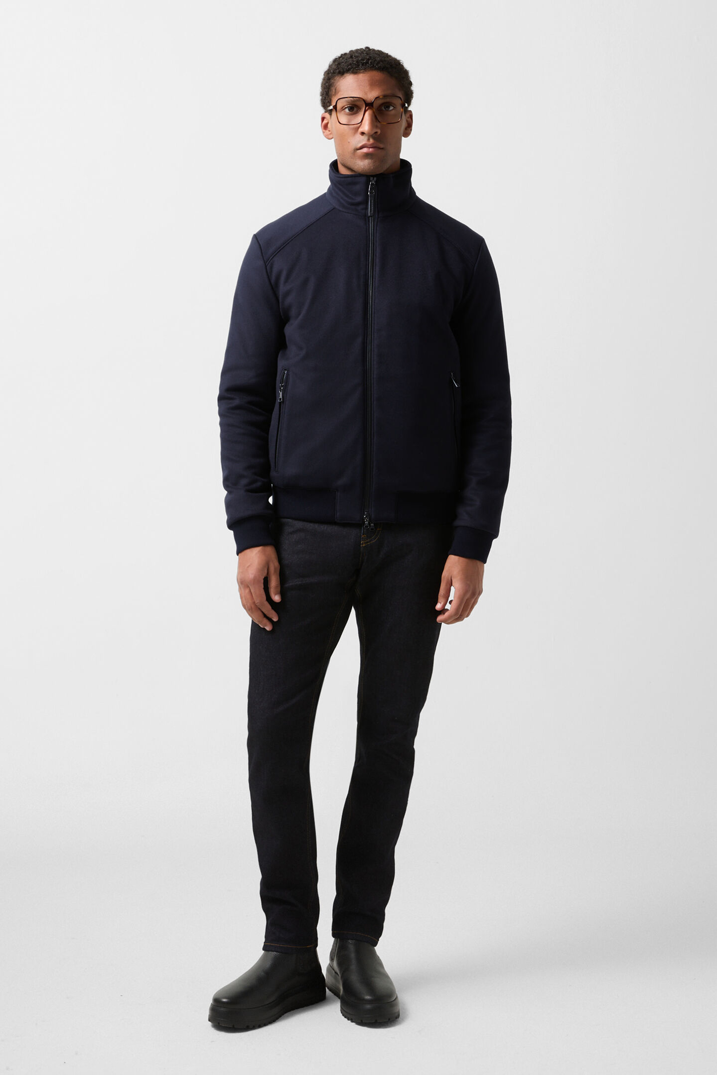 Kevin blouson Navy blue