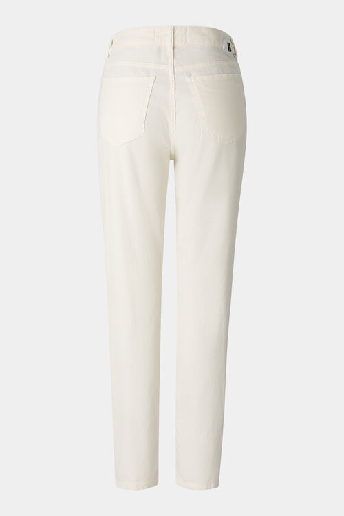 Cordhose Julie Off-White