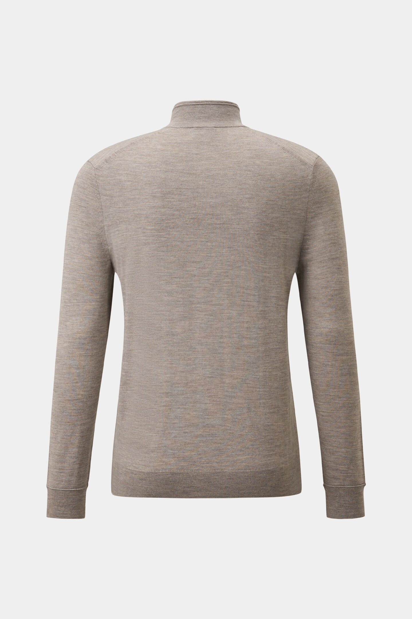 Ouri Half-zip pullover Beige