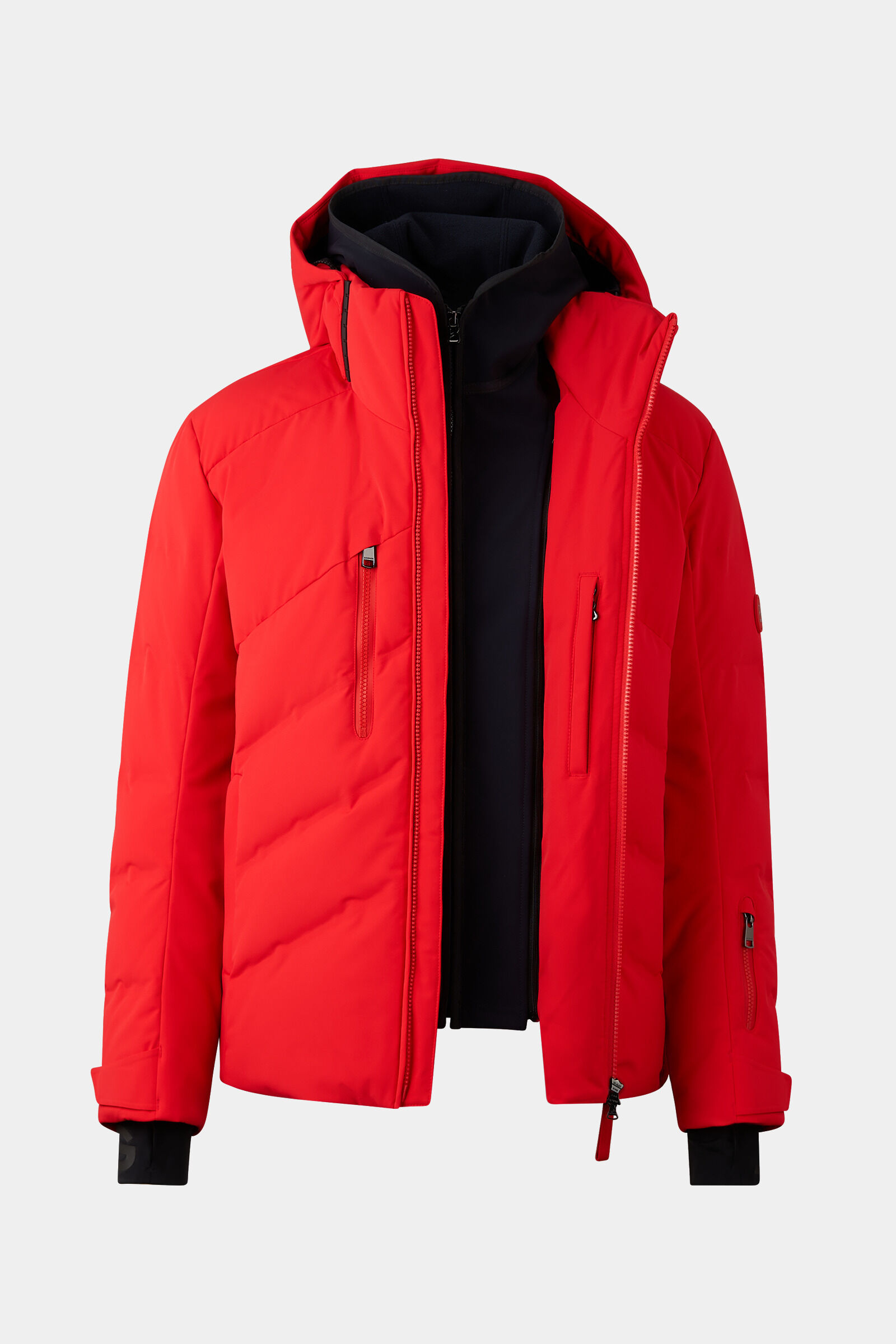 Jervis down ski jacket Red