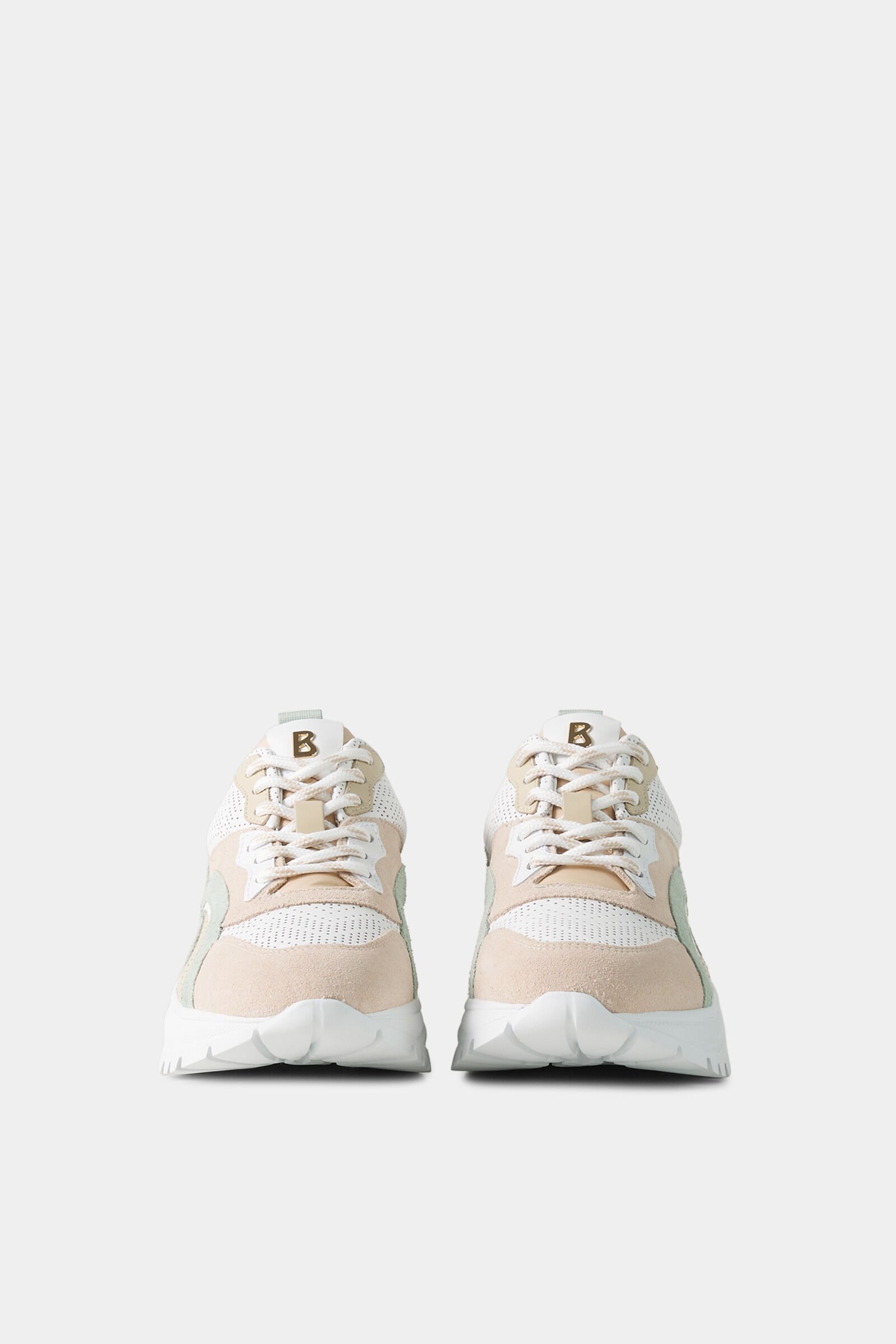 Sportschoenen Malaga Wit/Mint/Ros&eacute;