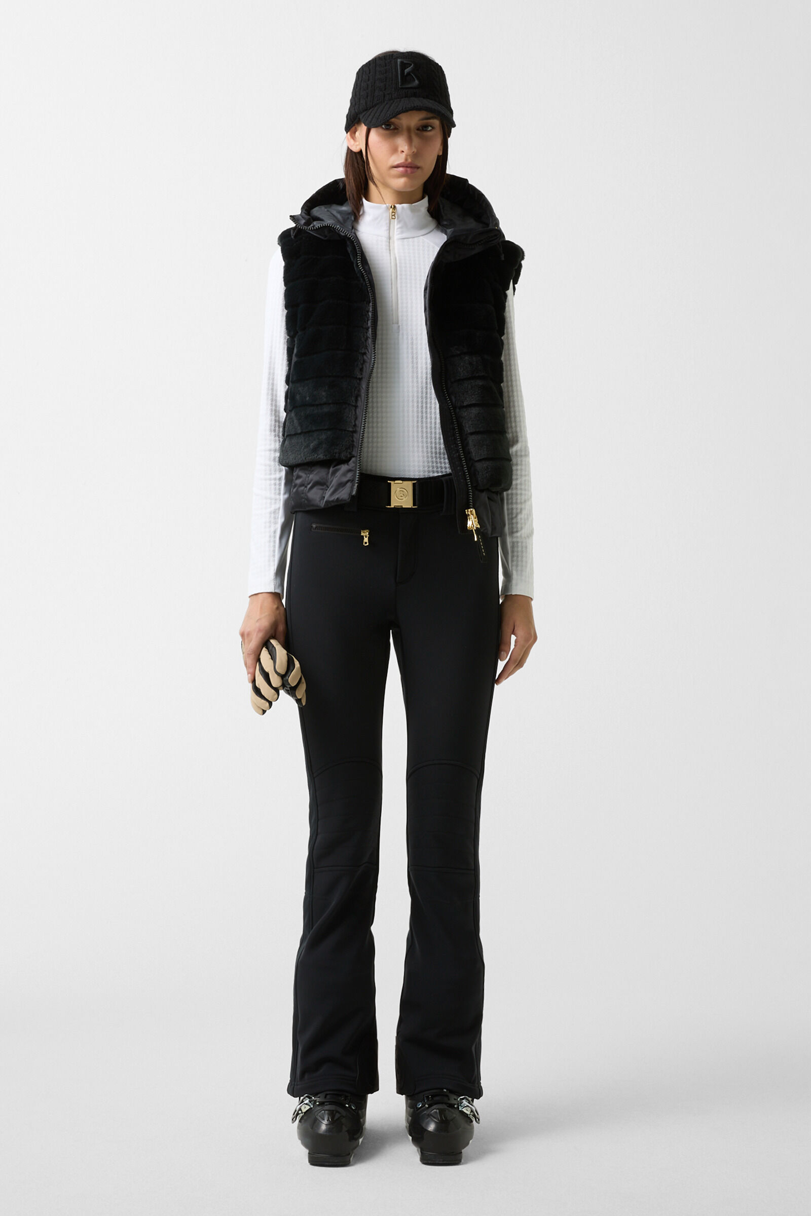 Softshell-Skihose Madei Schwarz