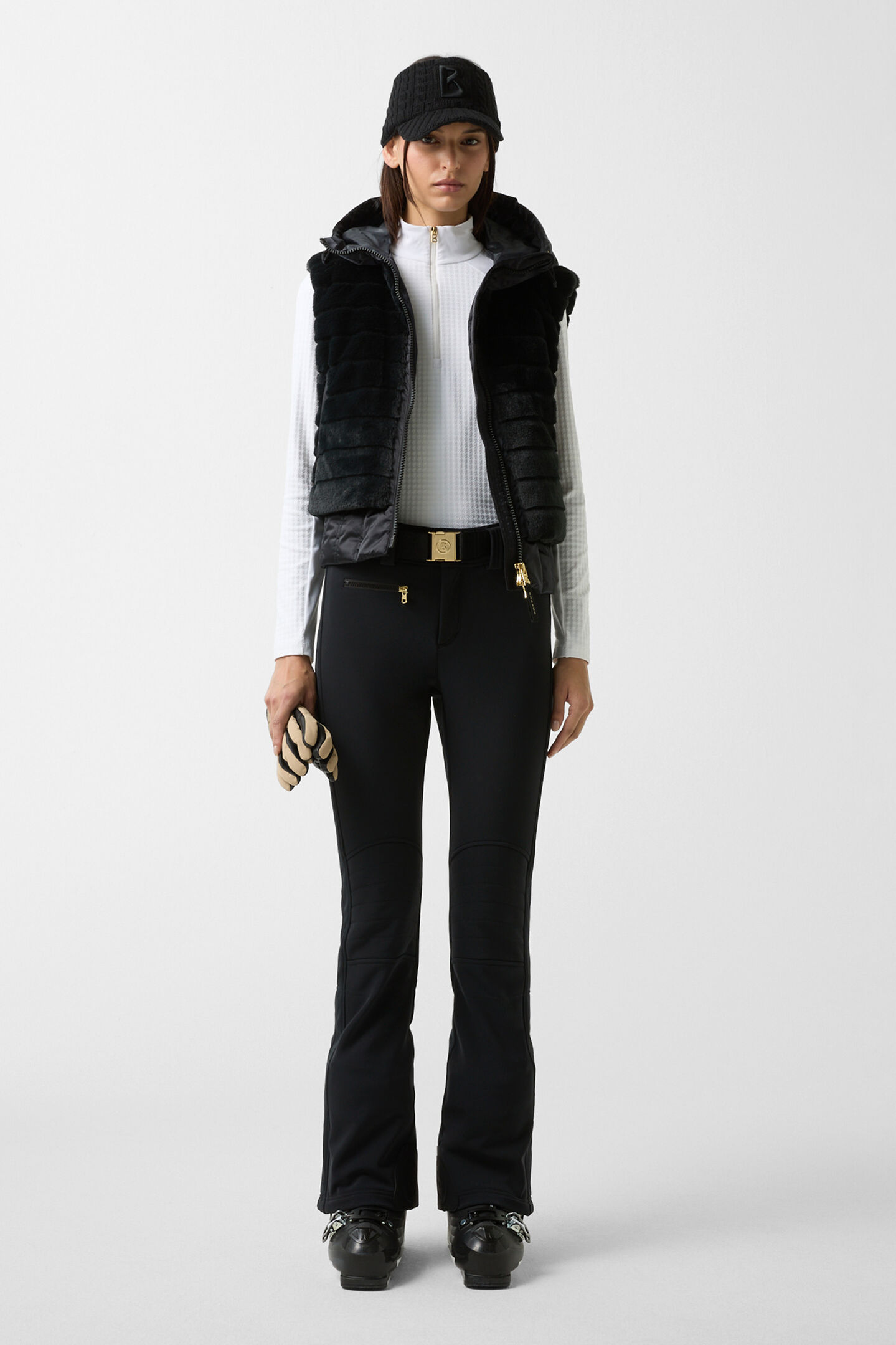 Madei softshell ski trousers Black