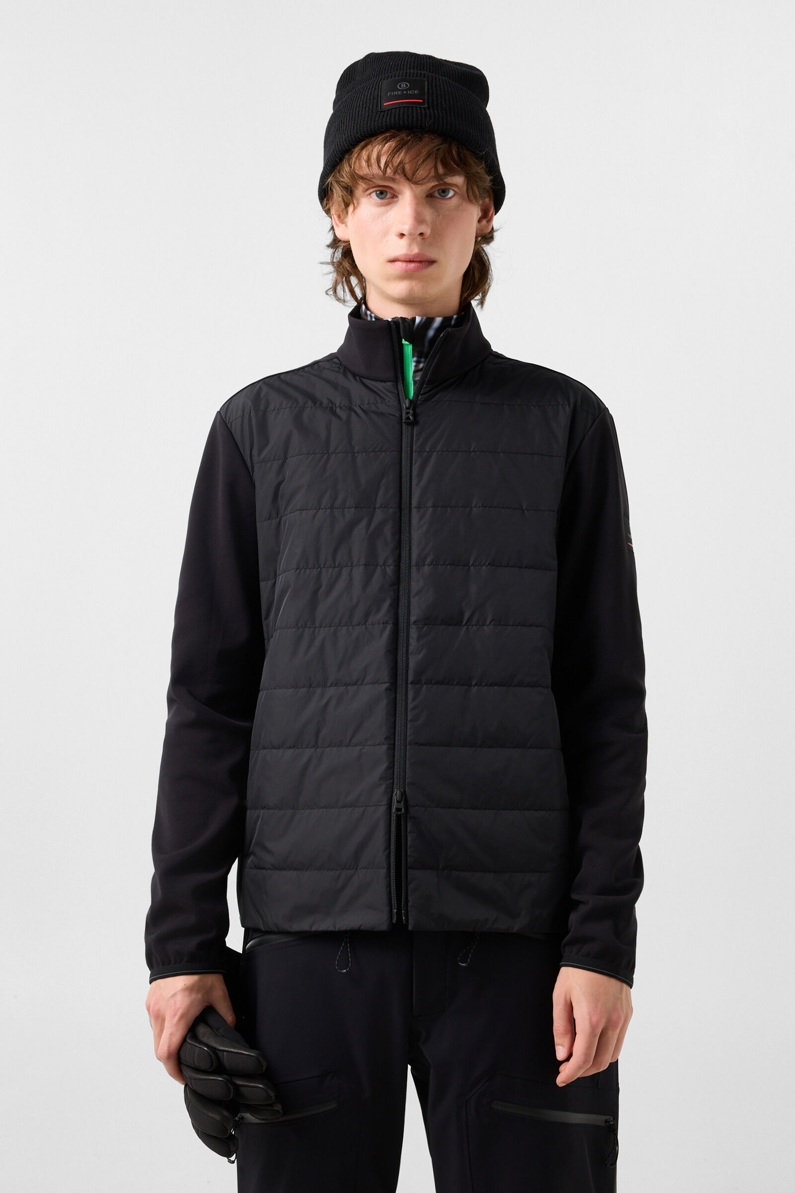 Banjan Mid-Layer Hybrid Jacket Black