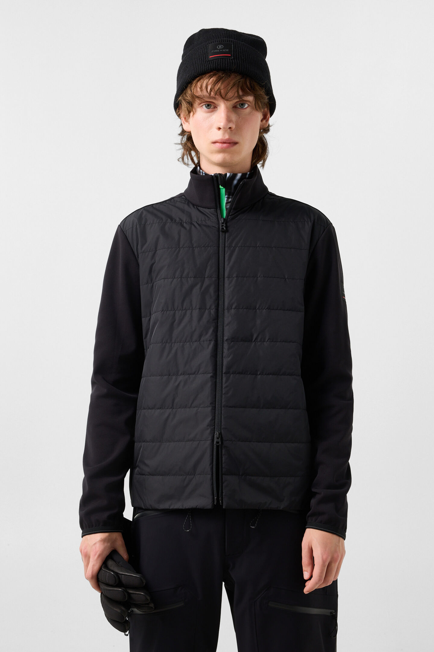 Banjan Mid-Layer Hybrid Jacket Black