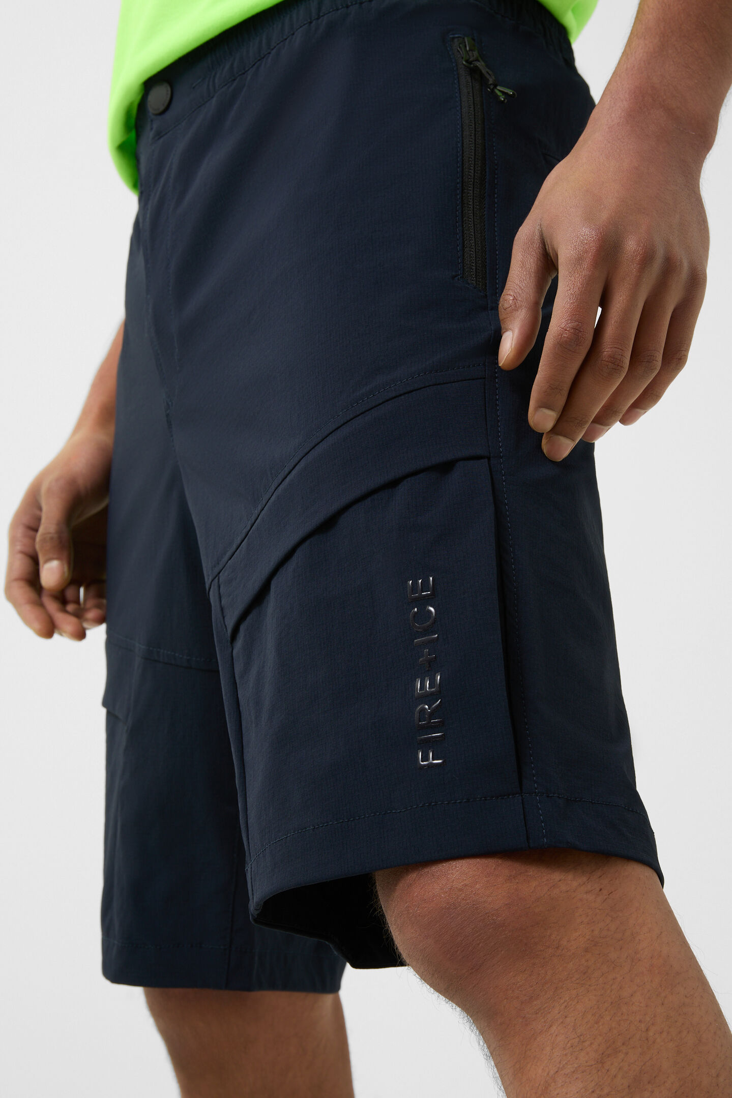 Caleb functionele shorts Donkerblauw