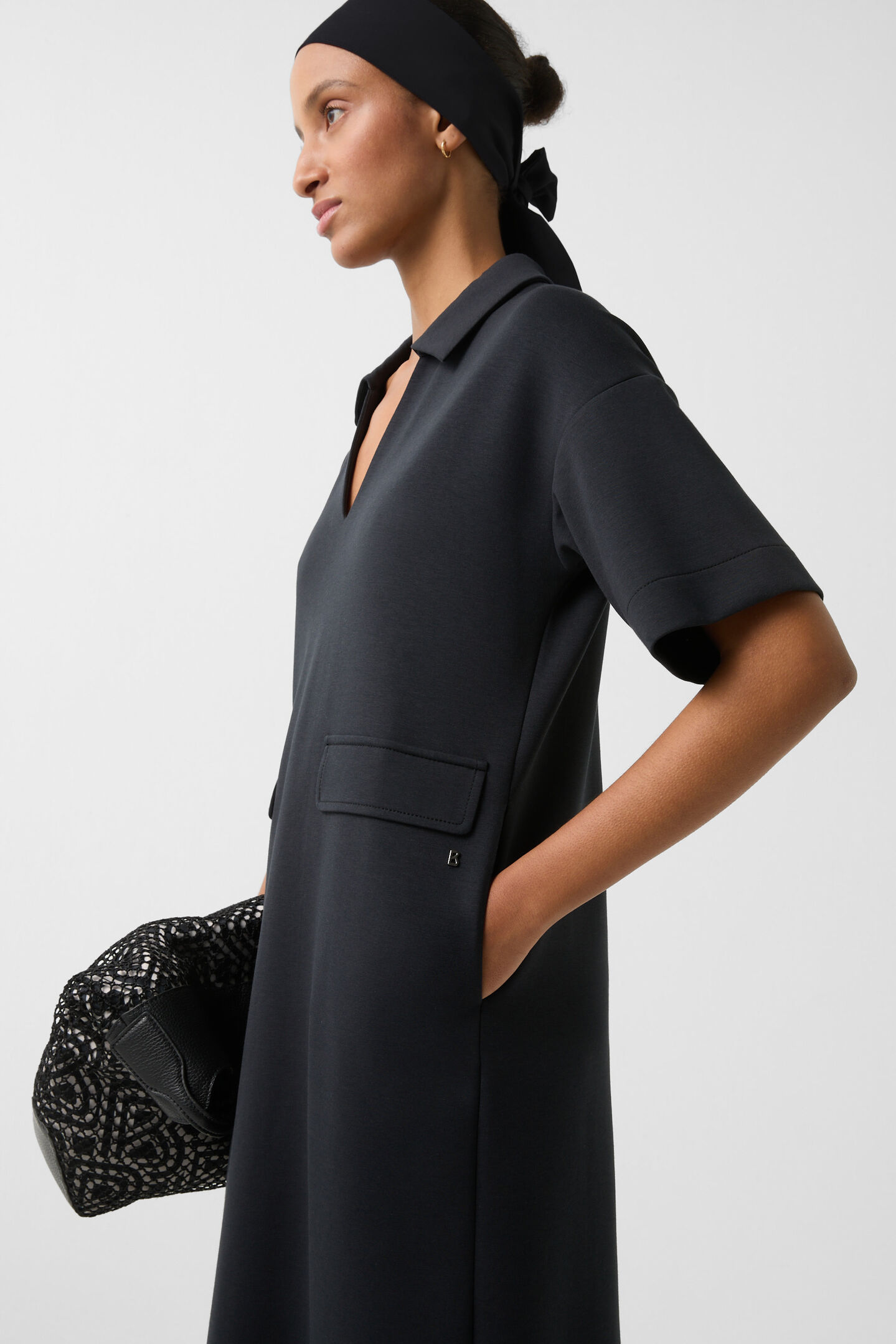 Jerseykleid Fabiola Schwarz
