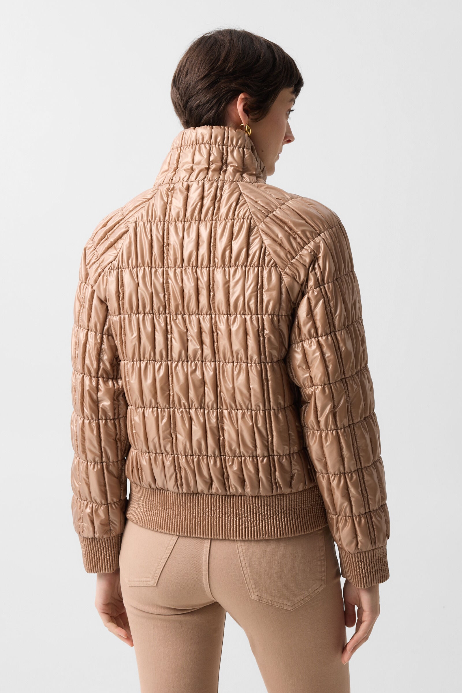 Sherry quilted jacket Camel