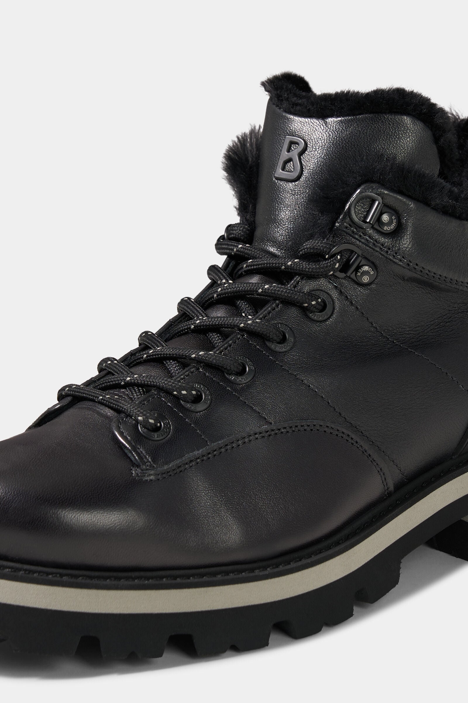 Lace-up Boots Courchevel Black