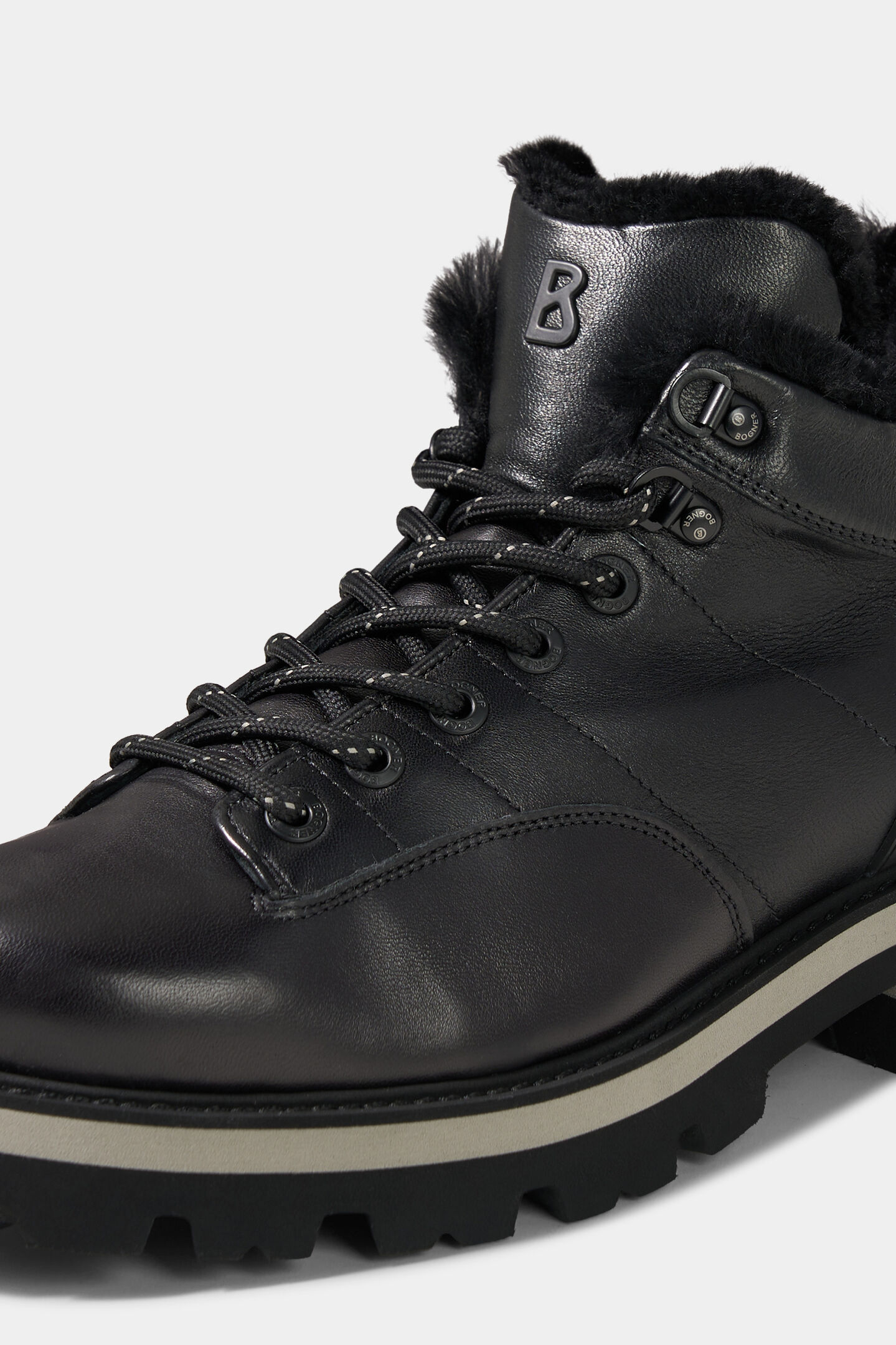 Lace-up Boots Courchevel Black