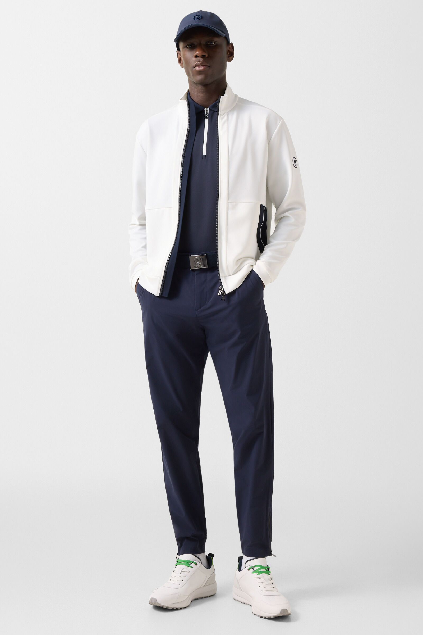 Cody functional short-sleeved top Navy blue