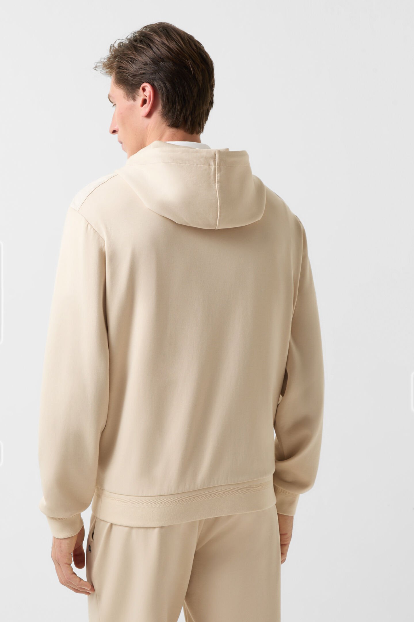 Steven jersey jacket Cream