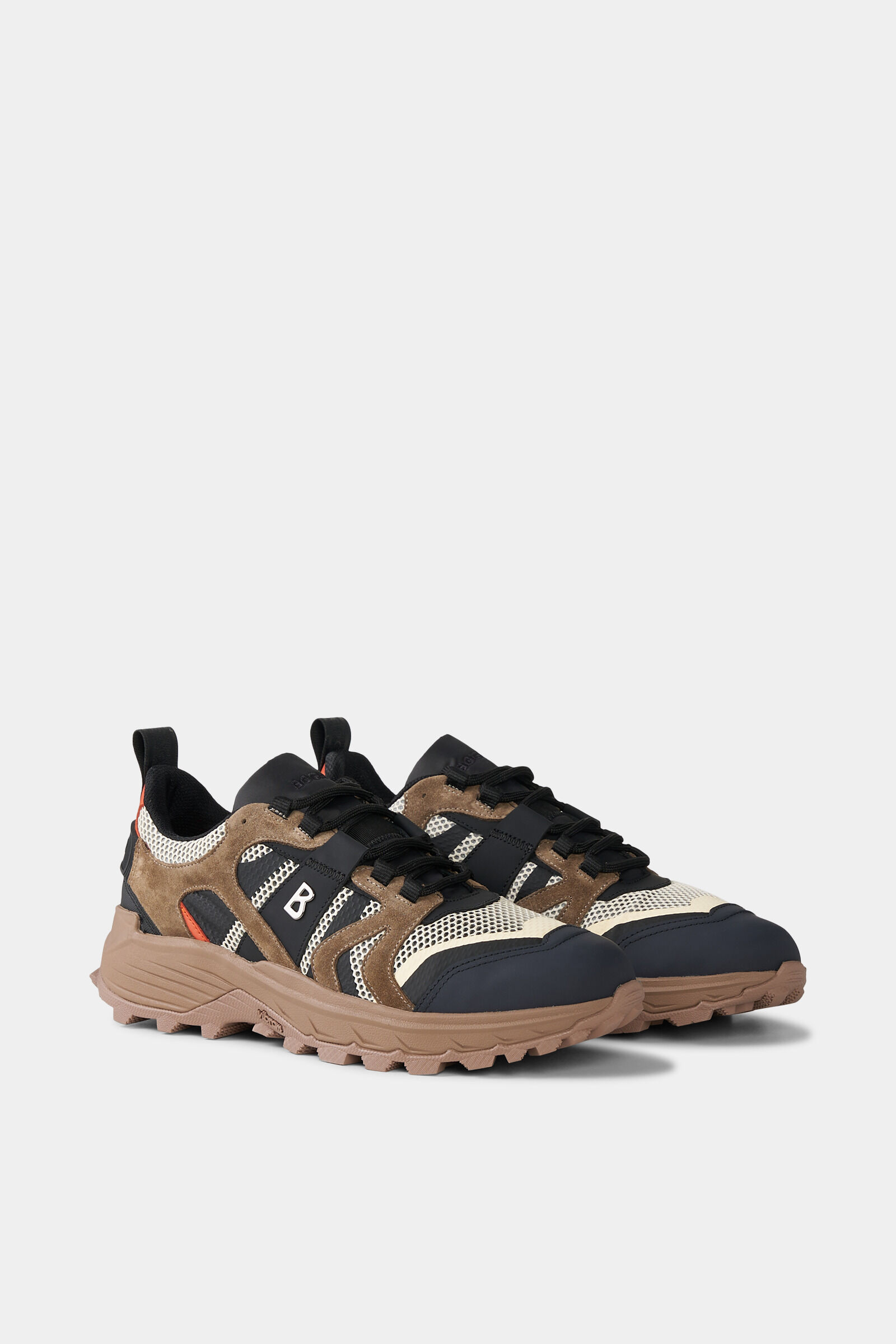 Cortina trainers Brown/black/off-white