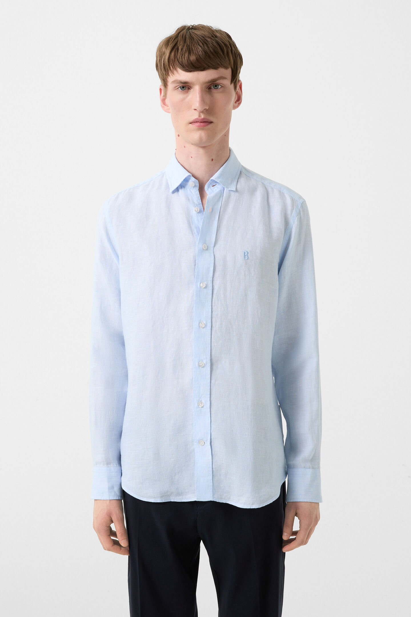 Timi linen shirt Light blue