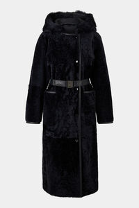 Peyton lambskin coat Anthracite Peyton lambskin coat Anthracite