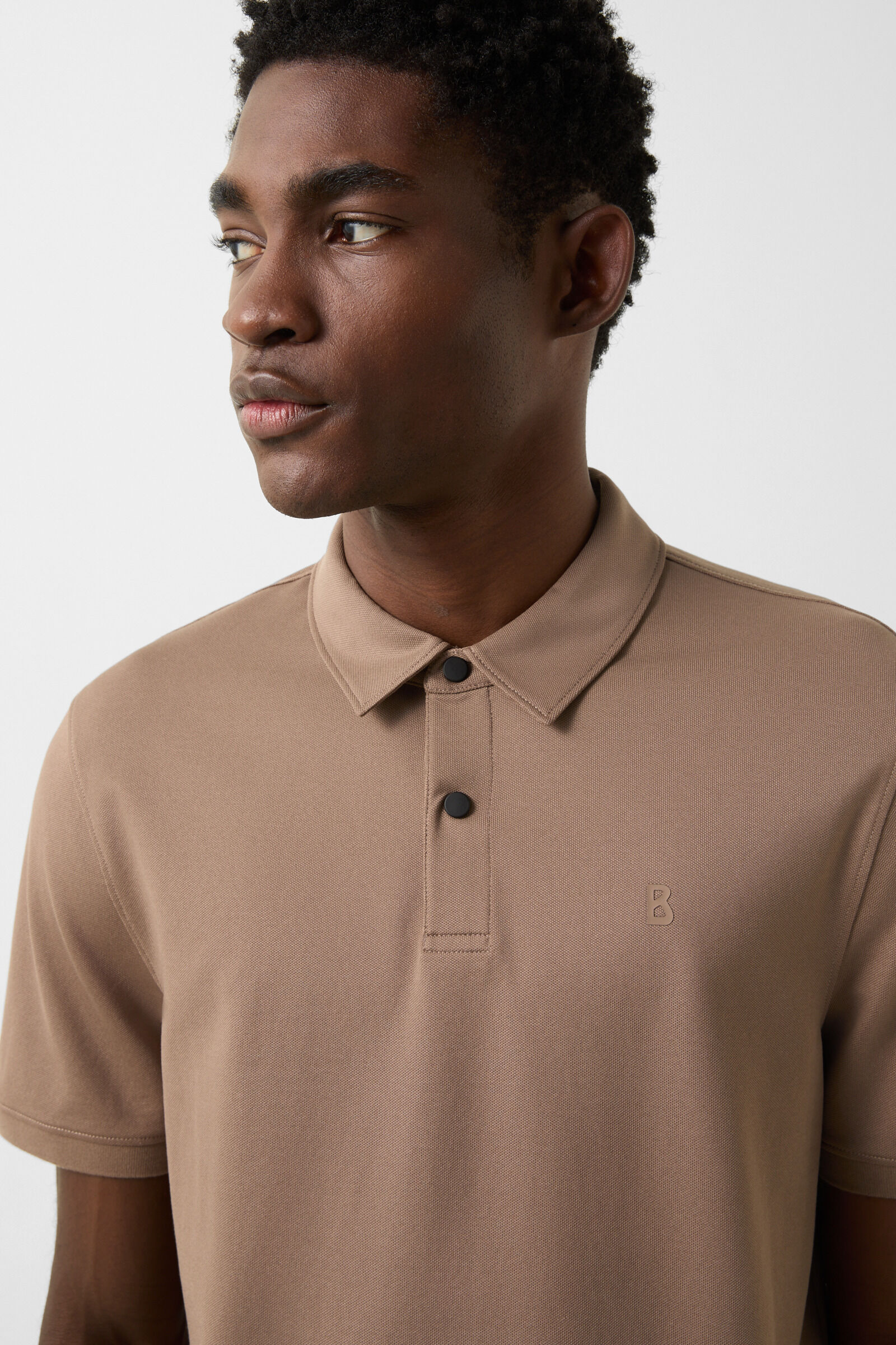 Timo polo shirt Mud
