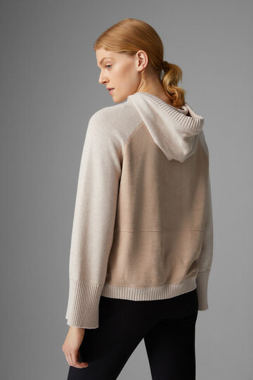 Ohana Leather knit pullover