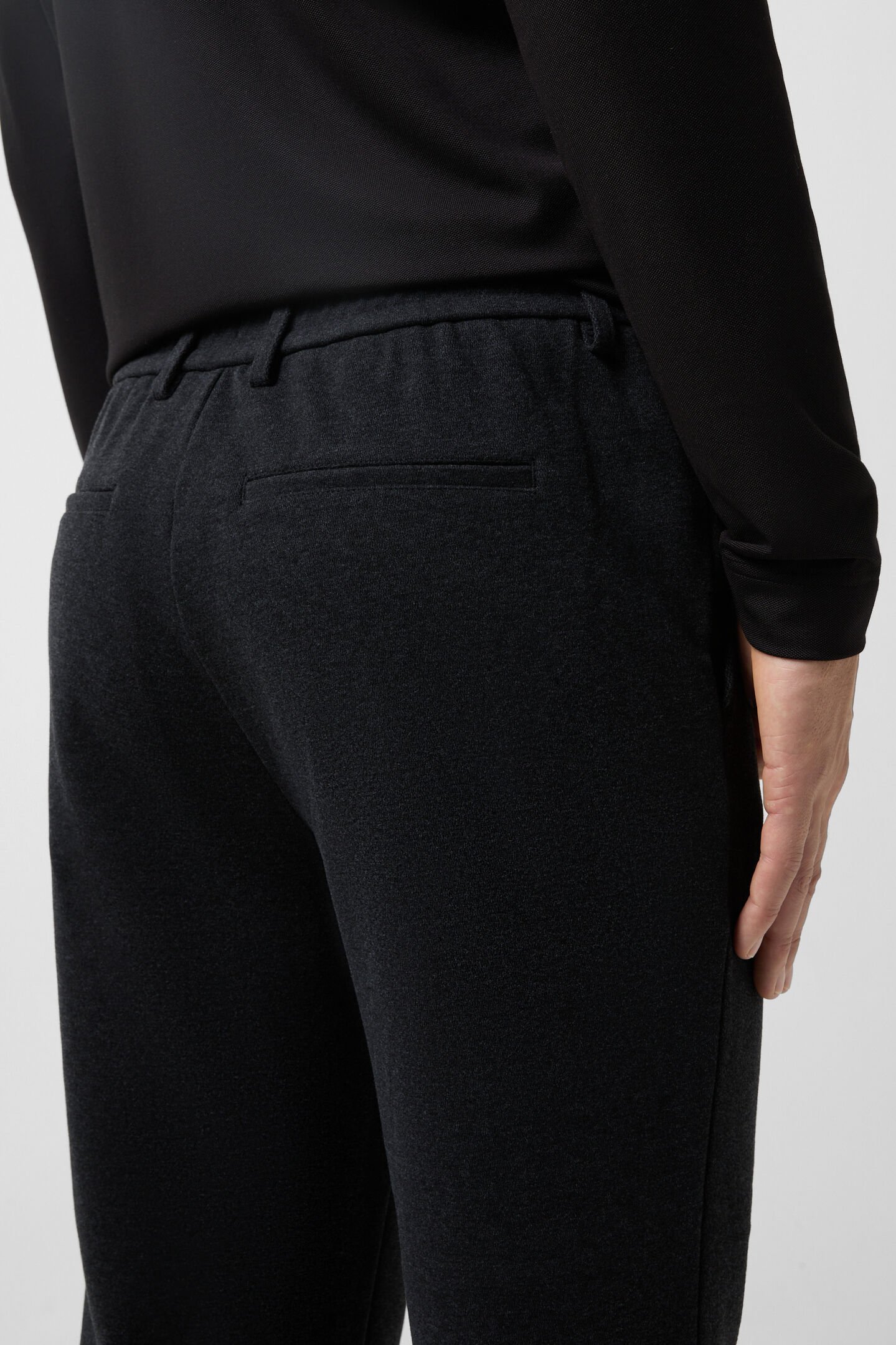 Marcus stretch broek Antraciet