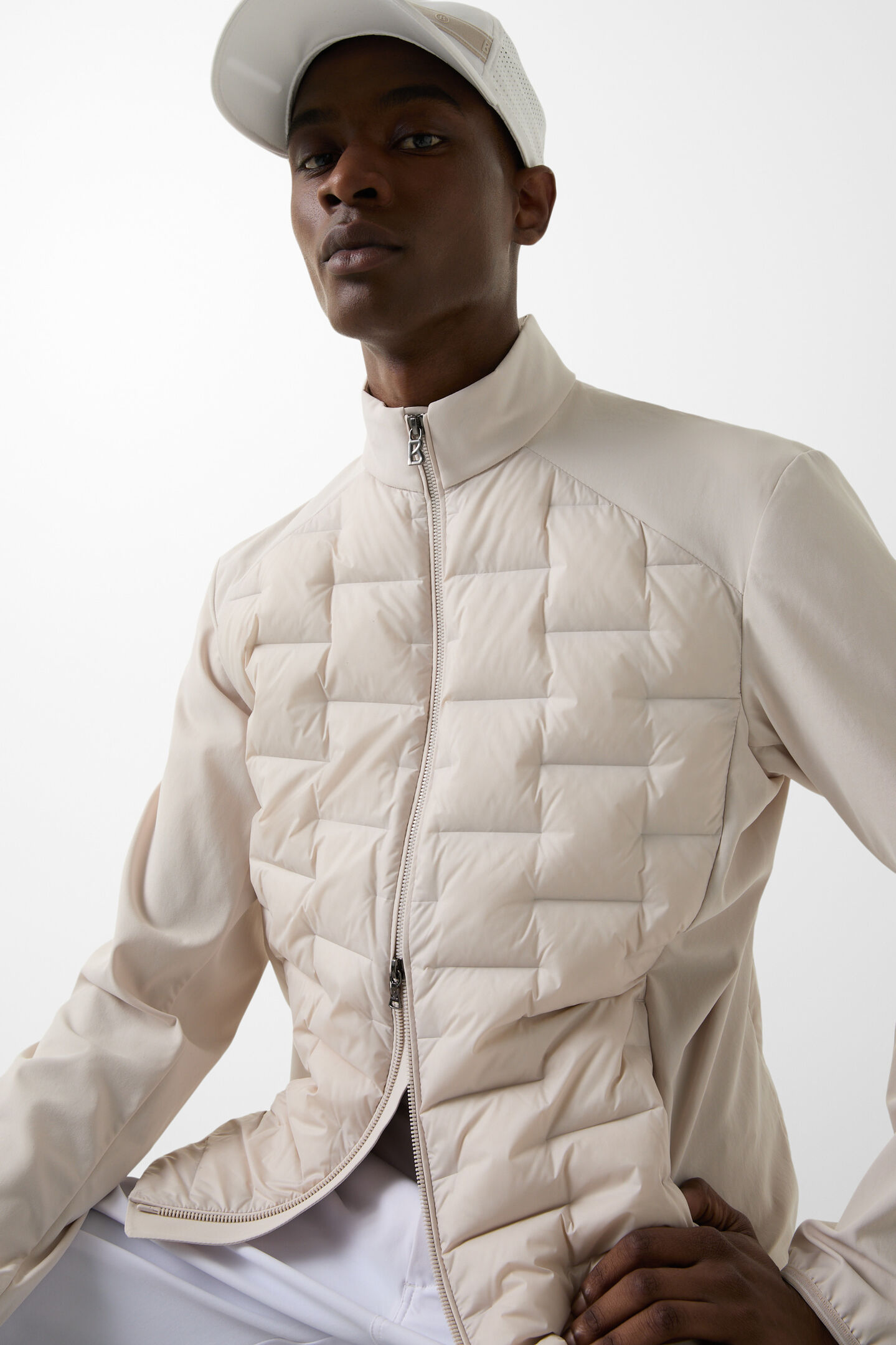 Dardan hybrid down jacket Sand