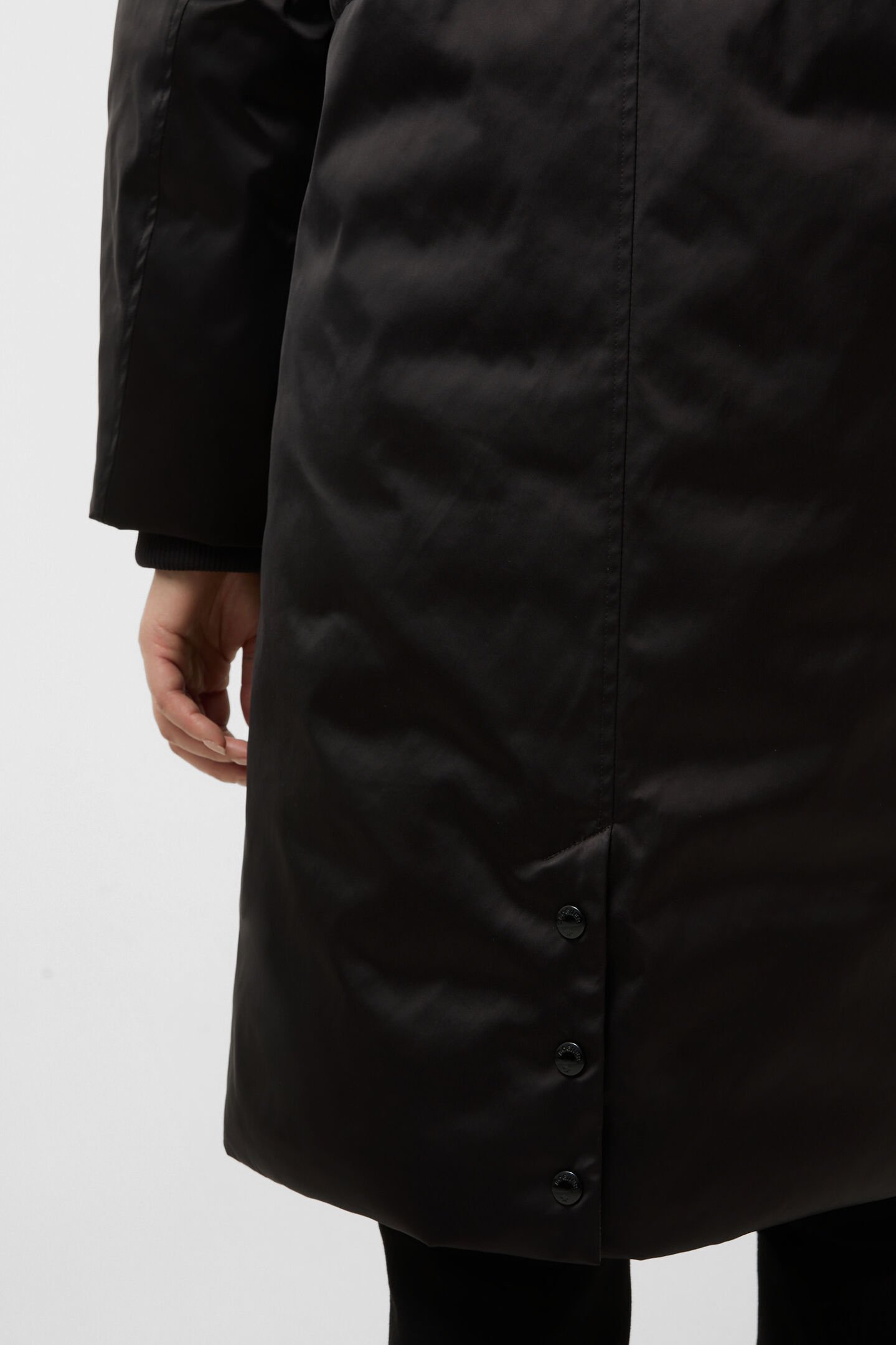 Lynn down coat Black