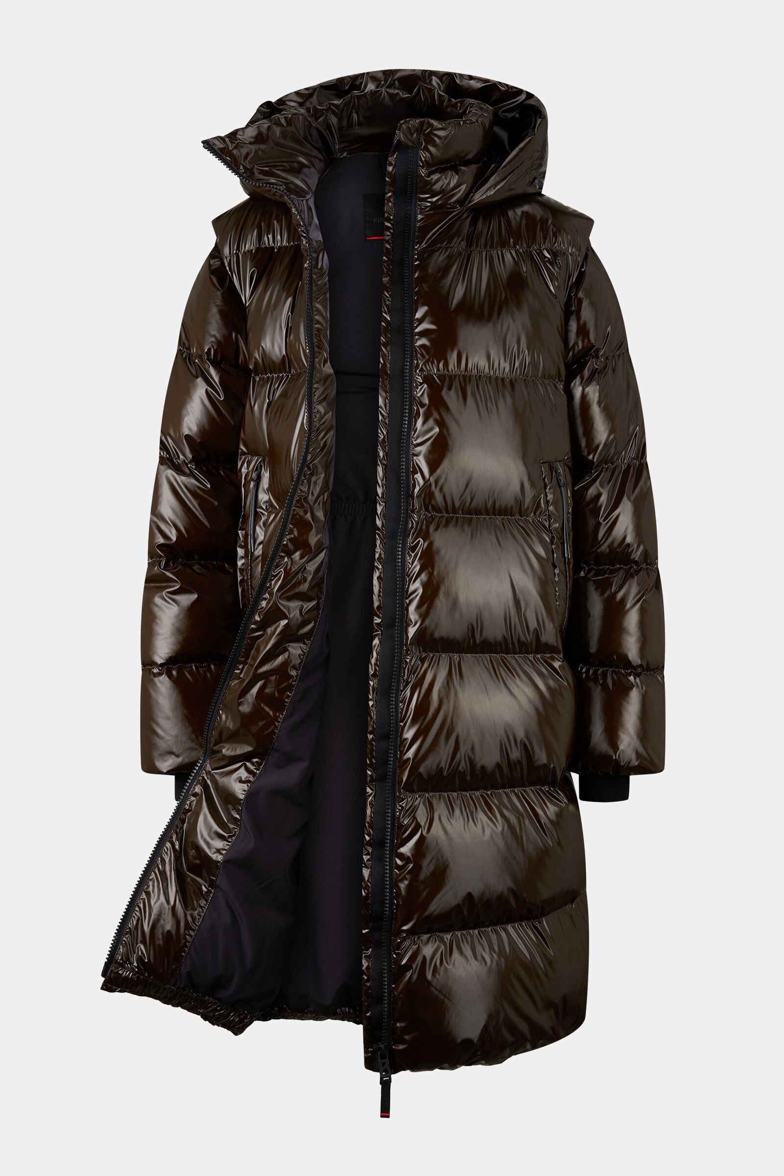 2-in1-Daunenmantel Asta Chocolate