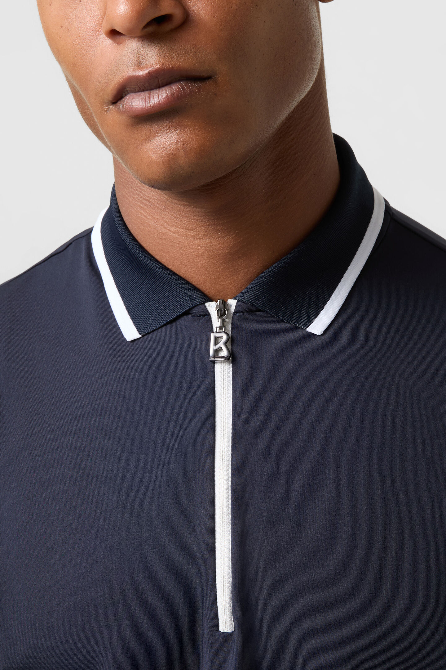 Cody functional short-sleeved top Navy blue