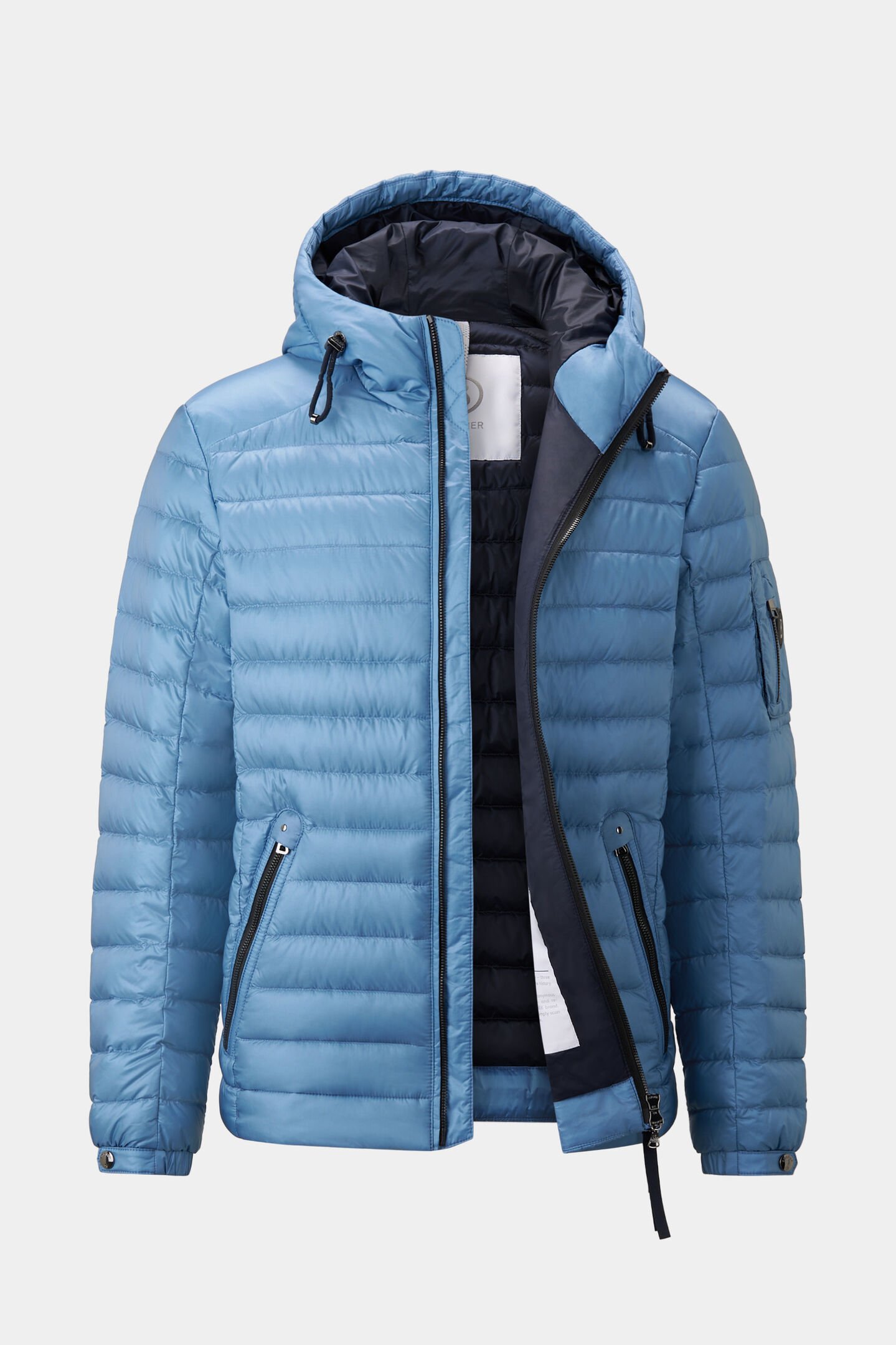 Loke Lightweight down jacket Light blue