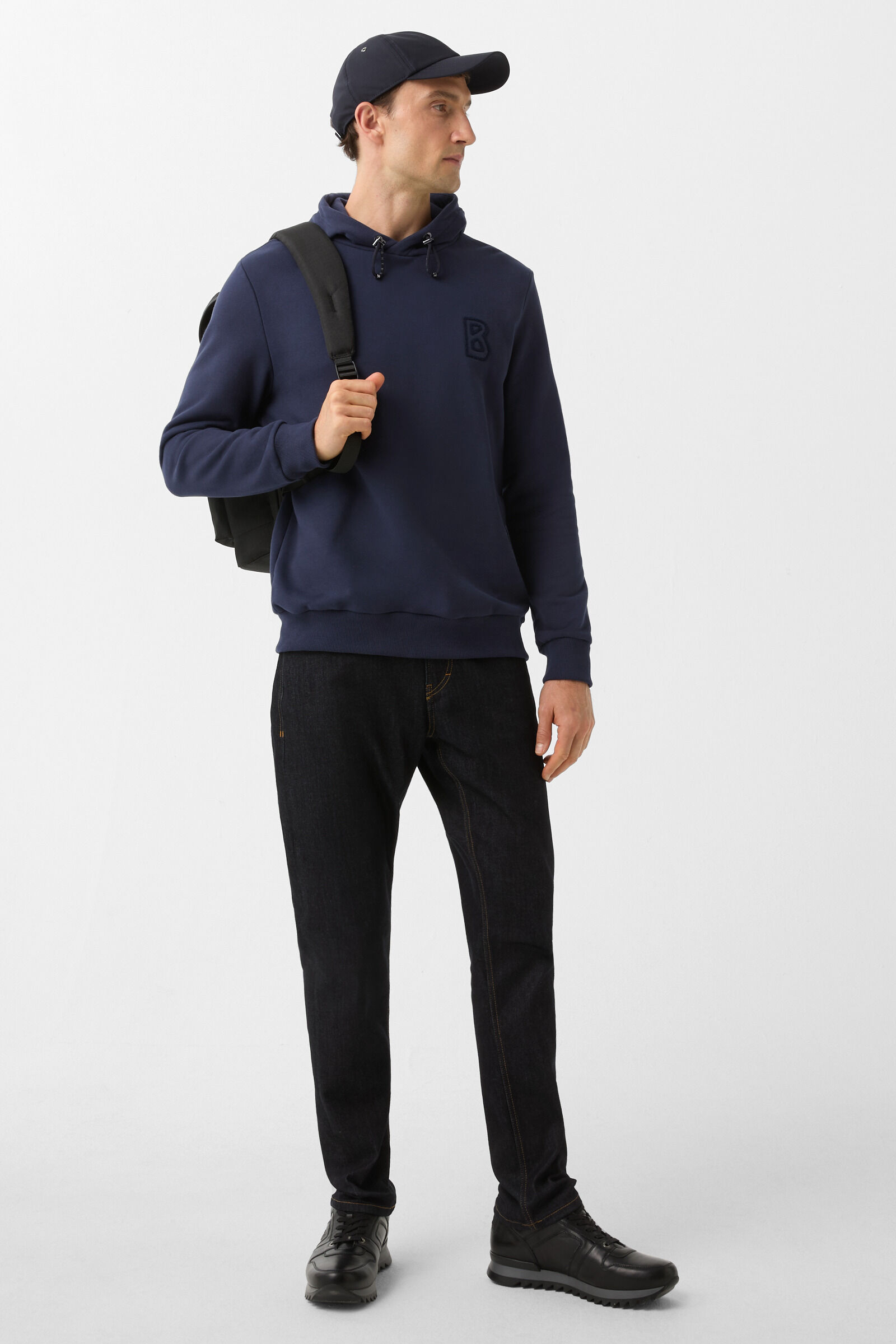 Maurice hoodie Navy blue