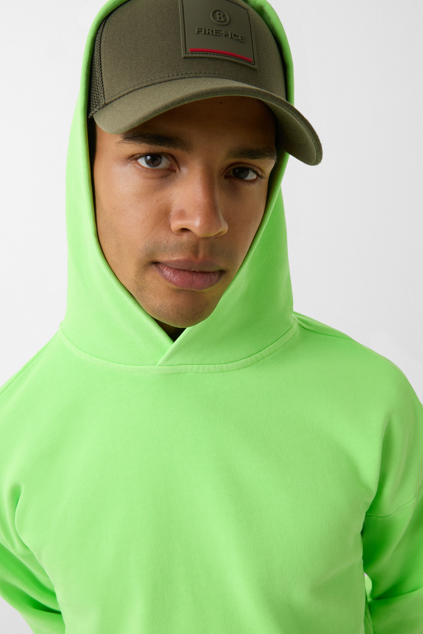 Hoodie Ilay Neon green