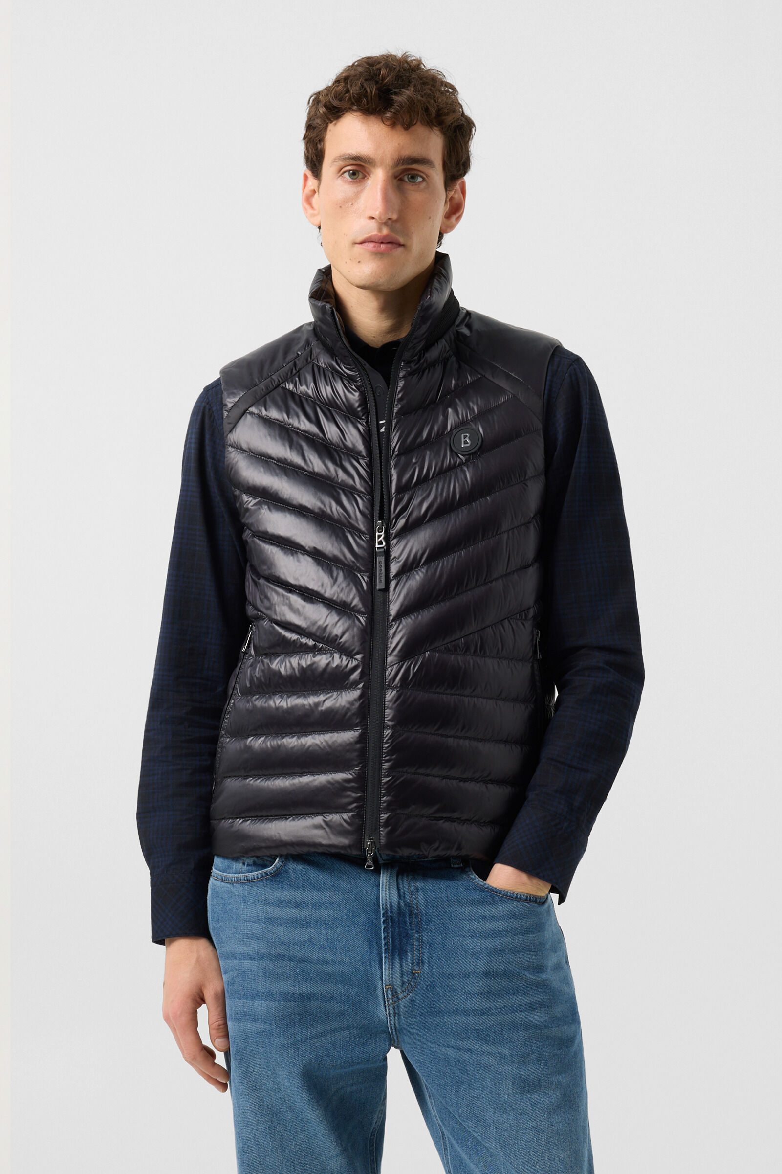 Lasse lightweight down waistcoat Black
