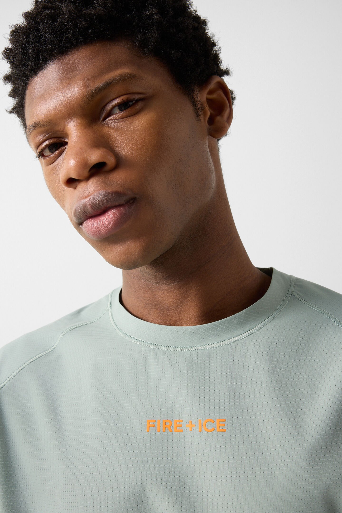 Alejo functional long-sleeved top Eucalyptus