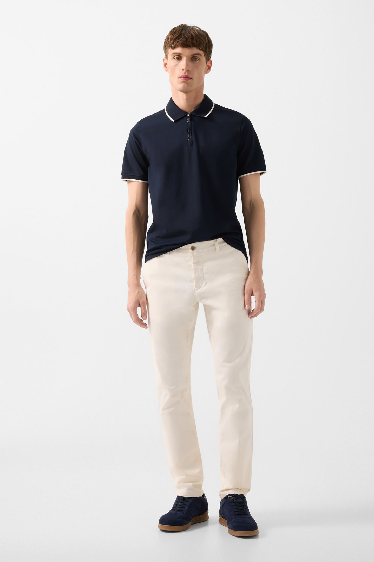 Polo-Shirt Timo Navy-Blau