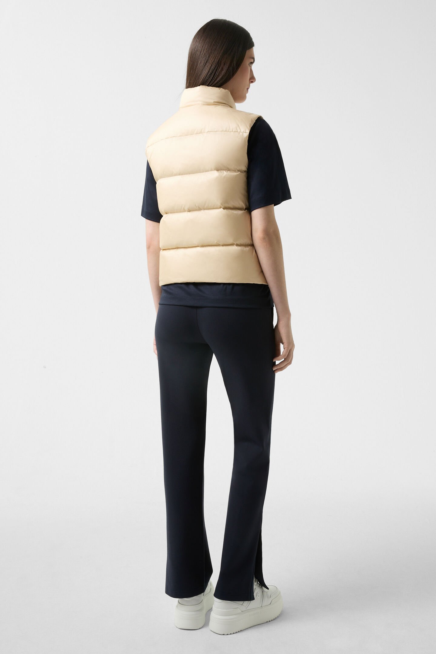 Orely lightweight down waistcoat Beige
