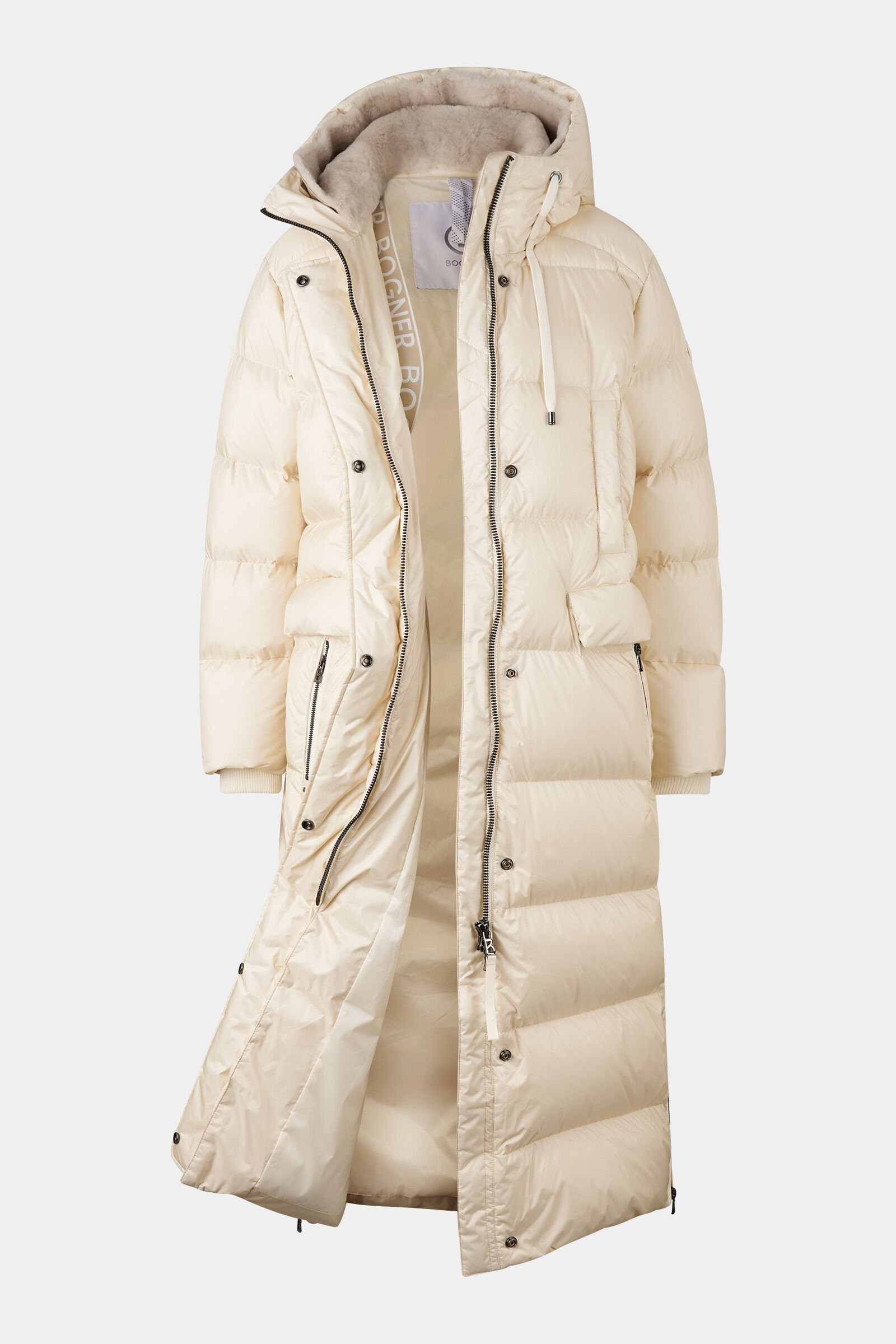 Manteau de duvet Jonna Cr&egrave;me